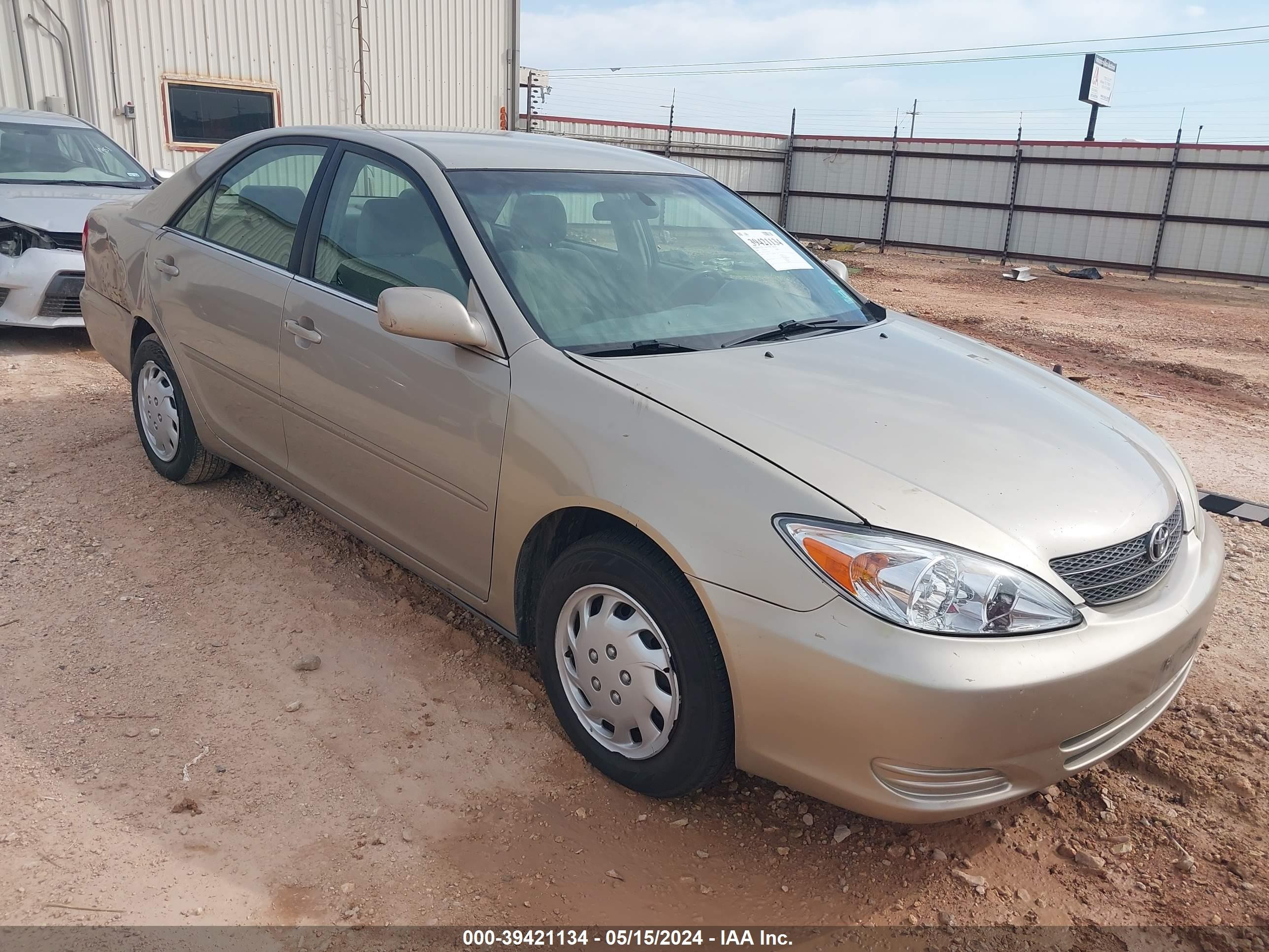 TOYOTA CAMRY 2003 4t1be32k53u750142