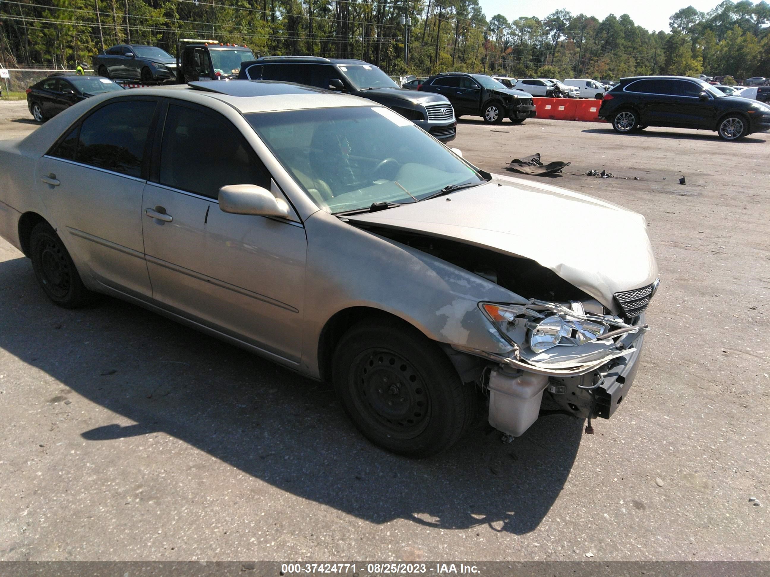 TOYOTA CAMRY 2004 4t1be32k54u302775