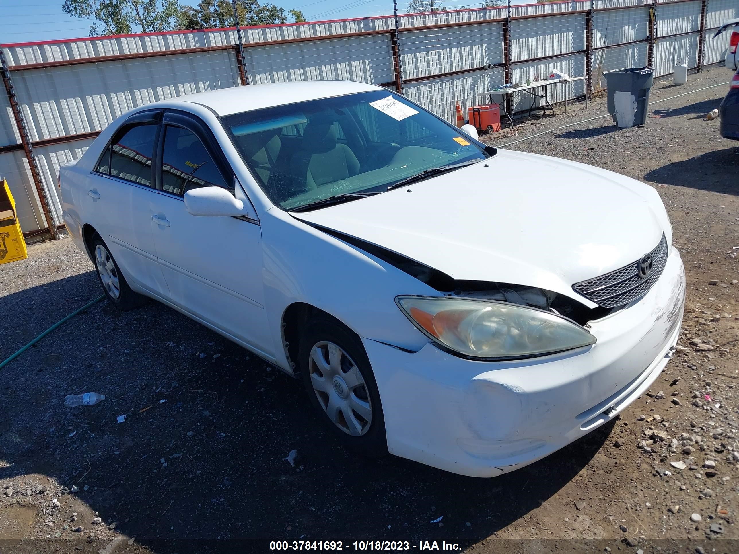 TOYOTA CAMRY 2004 4t1be32k54u324744