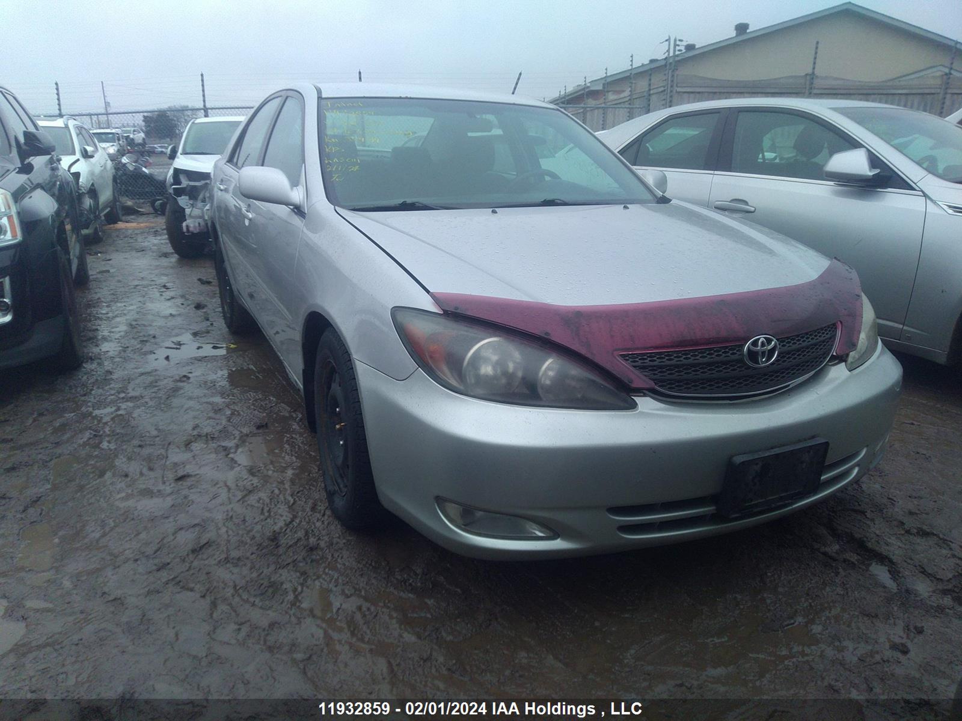 TOYOTA CAMRY 2004 4t1be32k54u334786