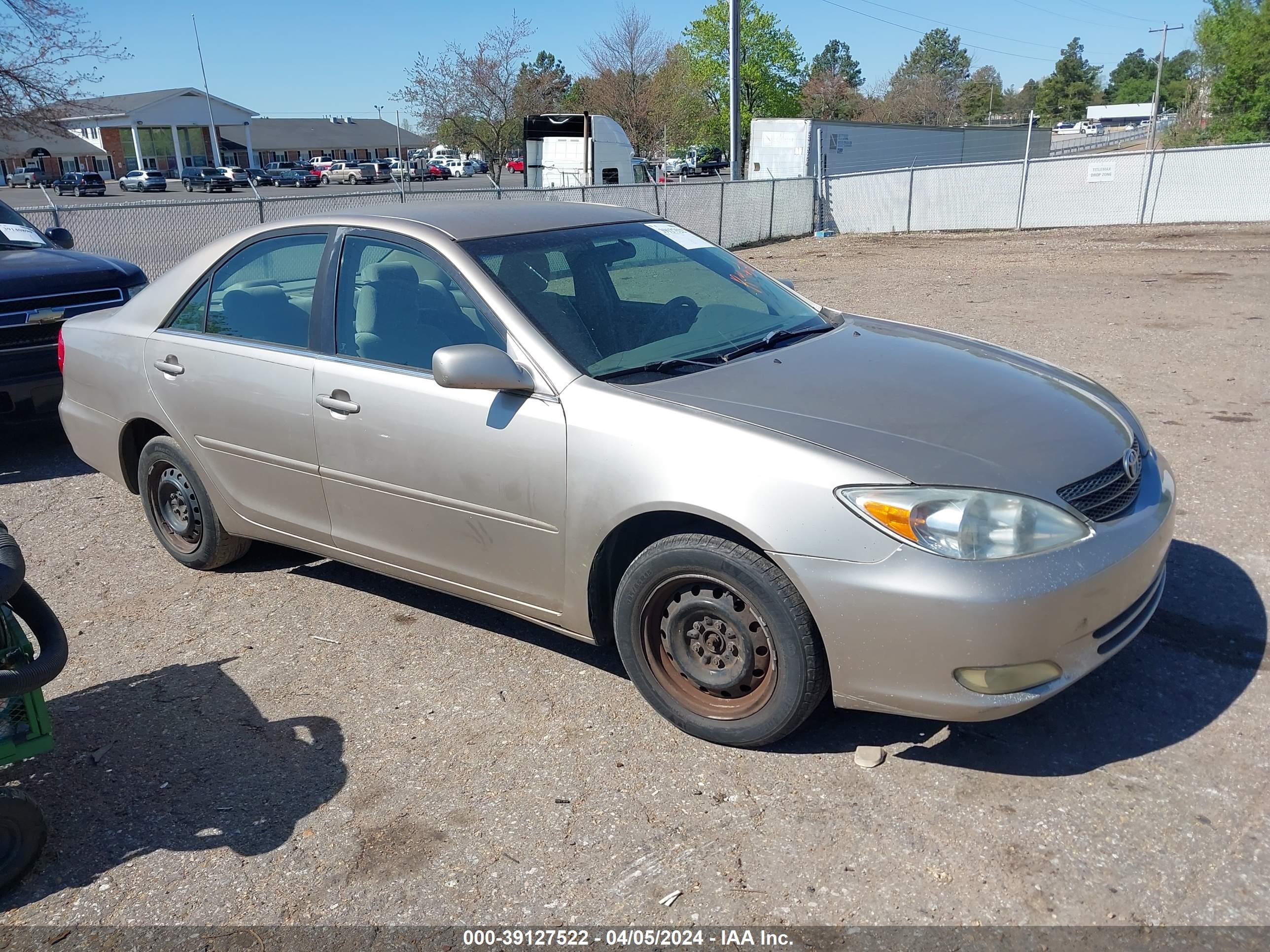 TOYOTA CAMRY 2004 4t1be32k54u381252