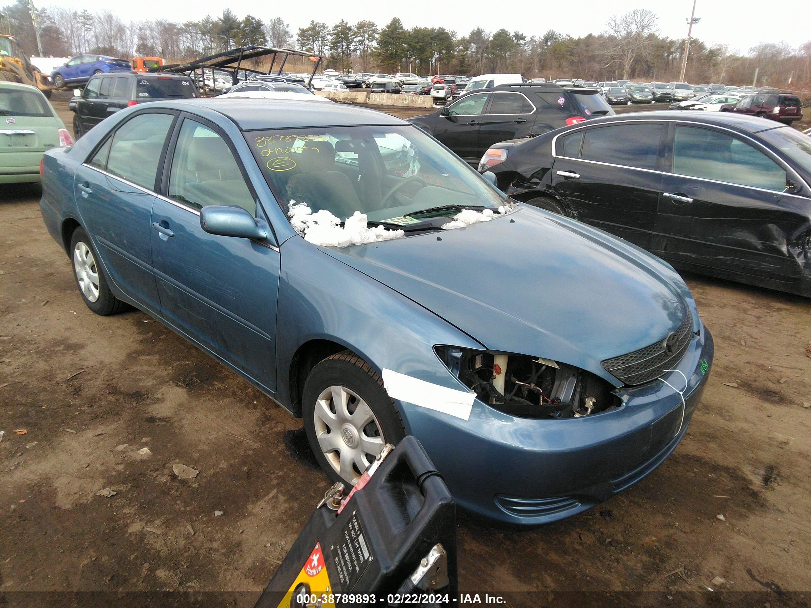 TOYOTA CAMRY 2004 4t1be32k54u835399