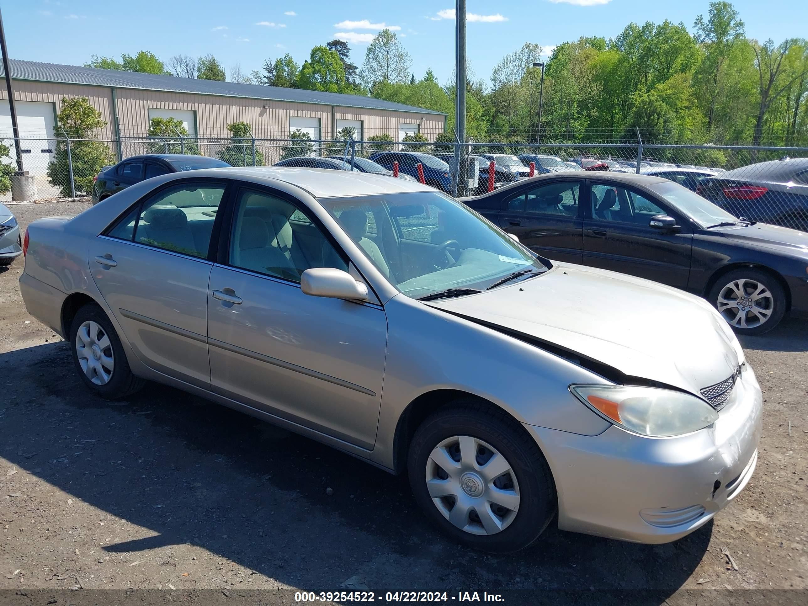 TOYOTA CAMRY 2004 4t1be32k54u840697