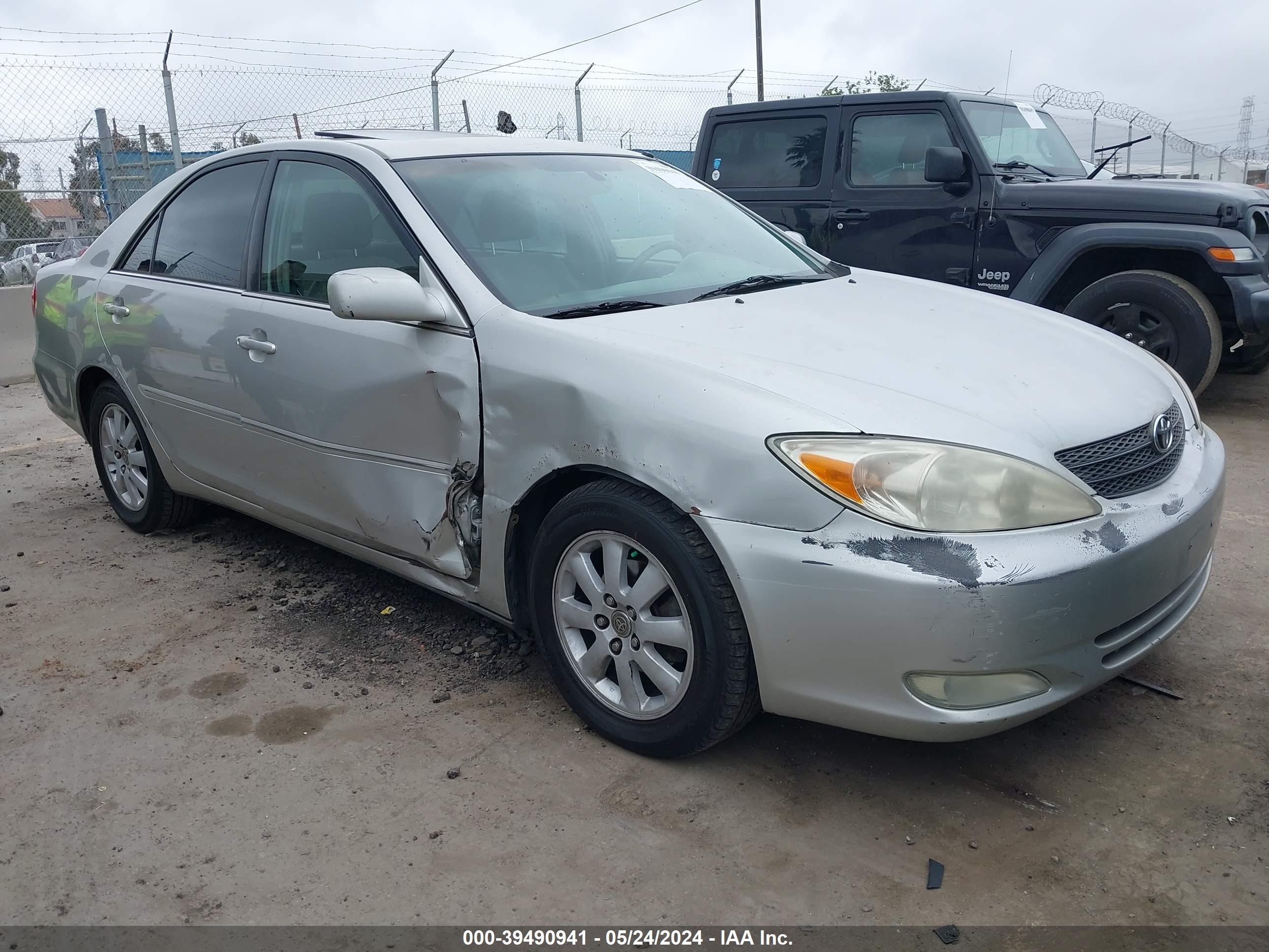 TOYOTA CAMRY 2004 4t1be32k54u862554