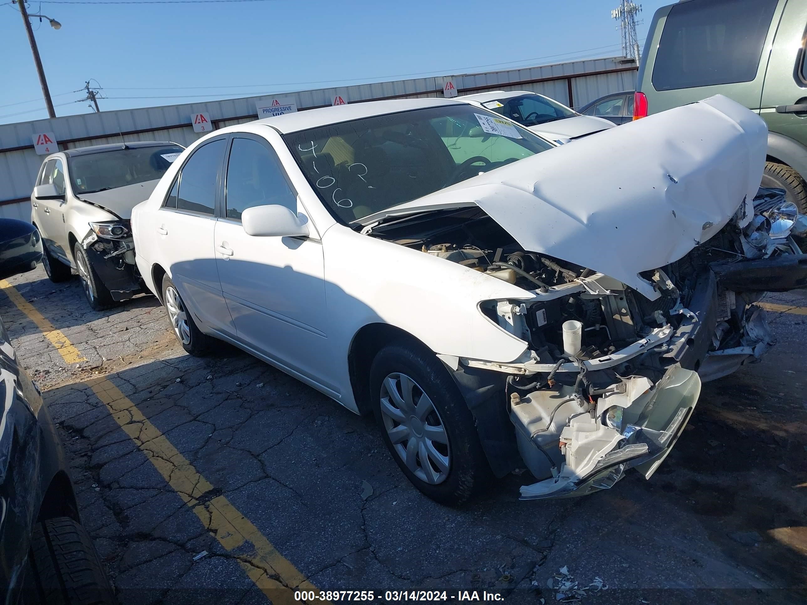 TOYOTA CAMRY 2005 4t1be32k55u013106