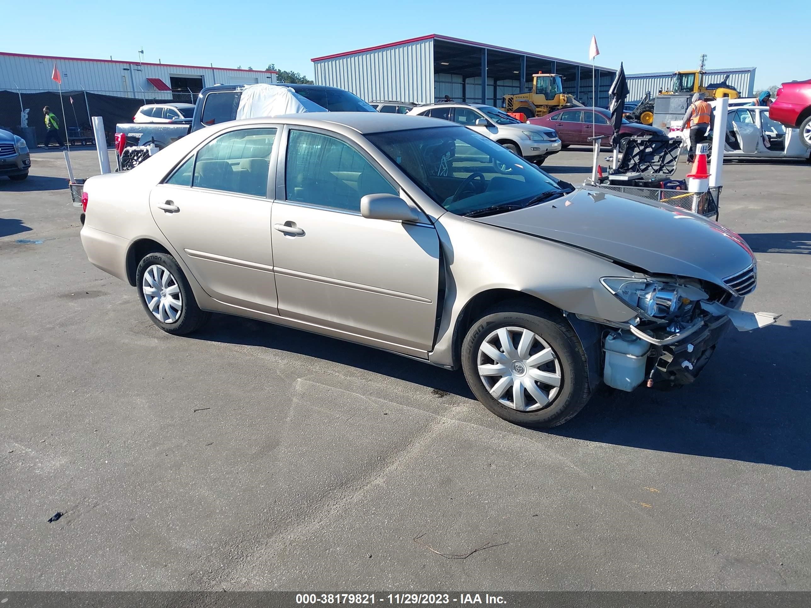 TOYOTA CAMRY 2005 4t1be32k55u035493