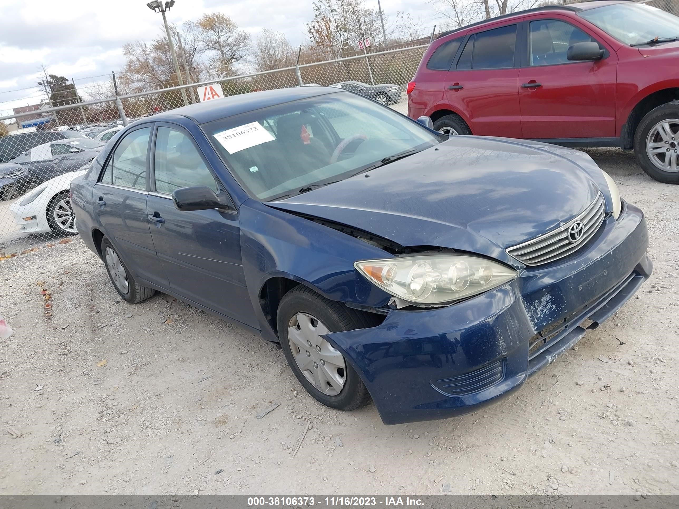 TOYOTA CAMRY 2005 4t1be32k55u102108