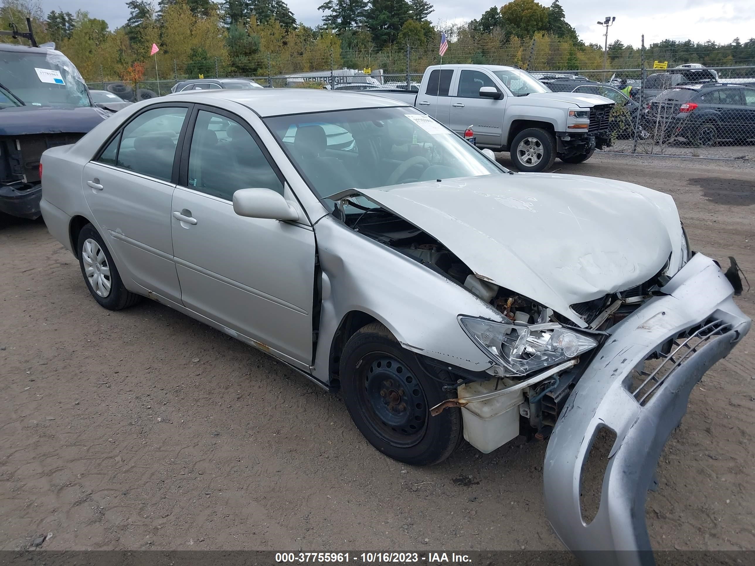 TOYOTA CAMRY 2005 4t1be32k55u414607