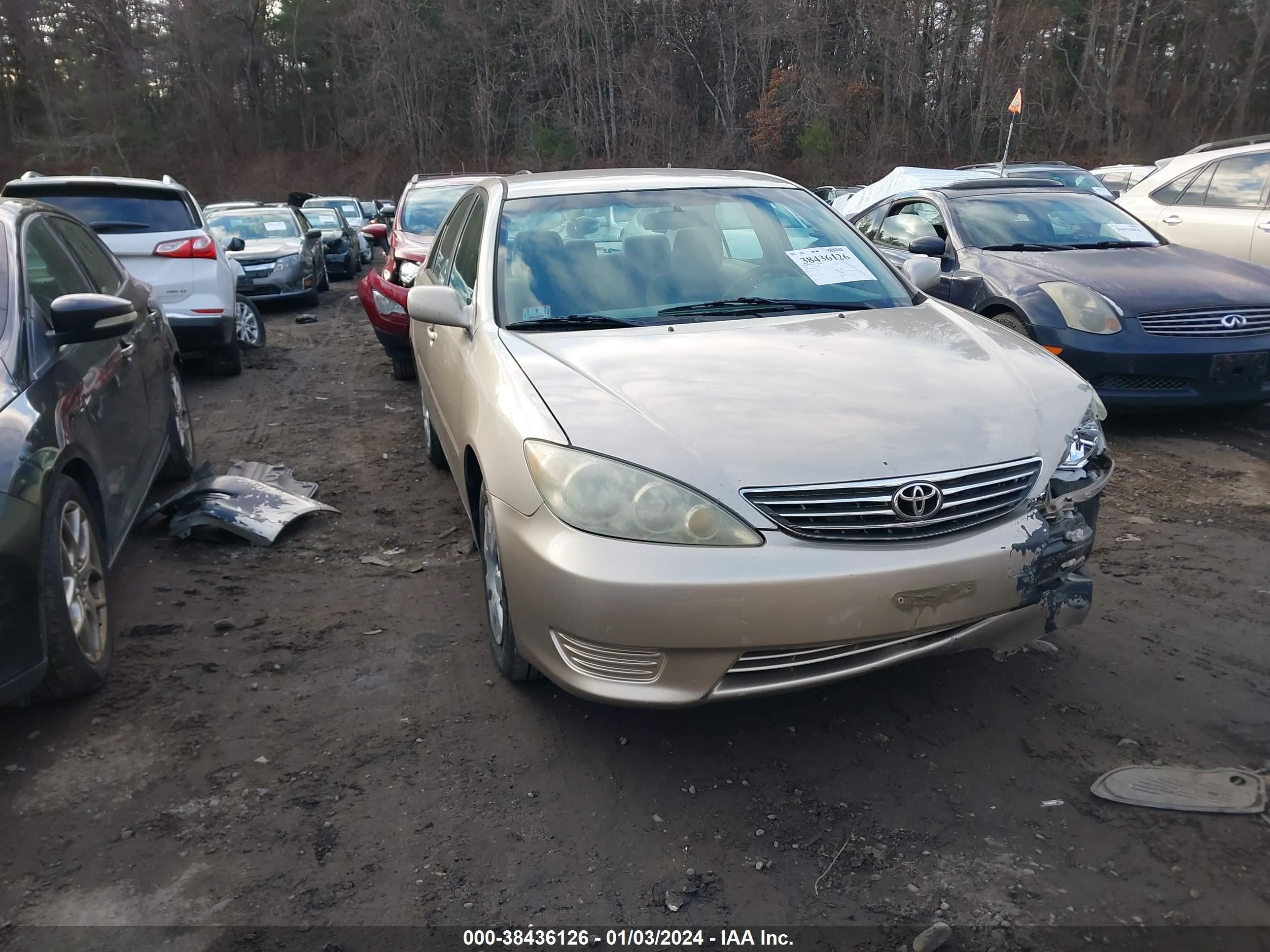 TOYOTA CAMRY 2006 4t1be32k56u700832