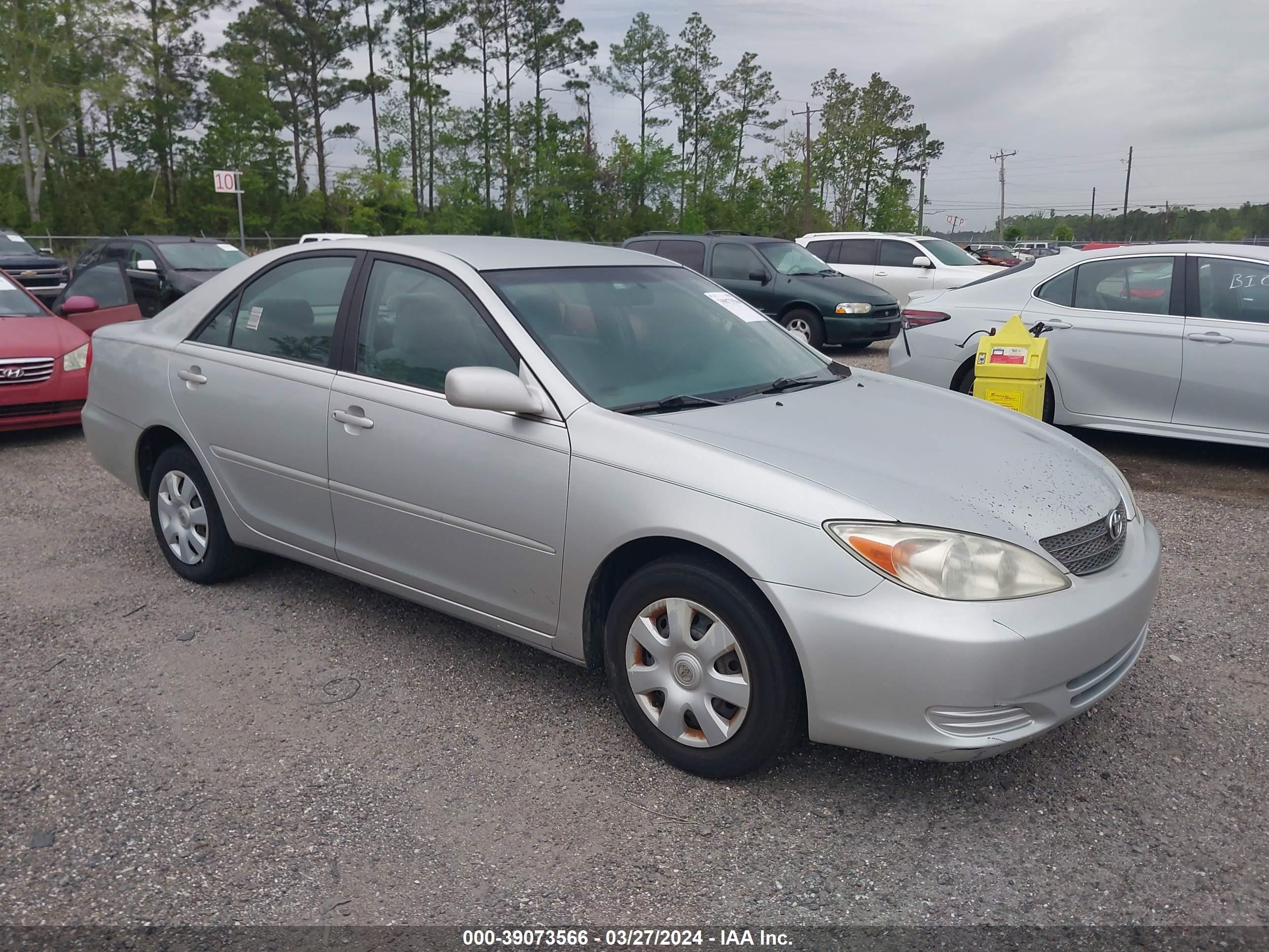 TOYOTA CAMRY 2002 4t1be32k62u062374