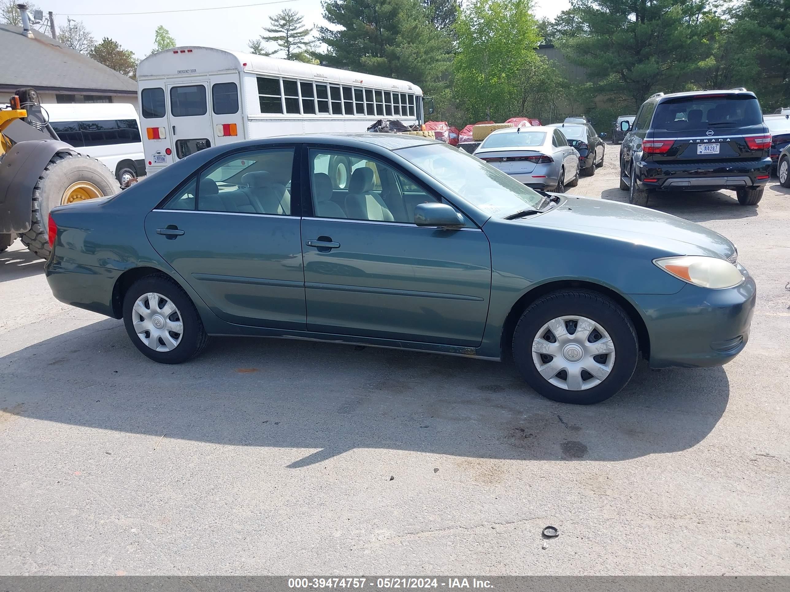 TOYOTA CAMRY 2002 4t1be32k62u523864