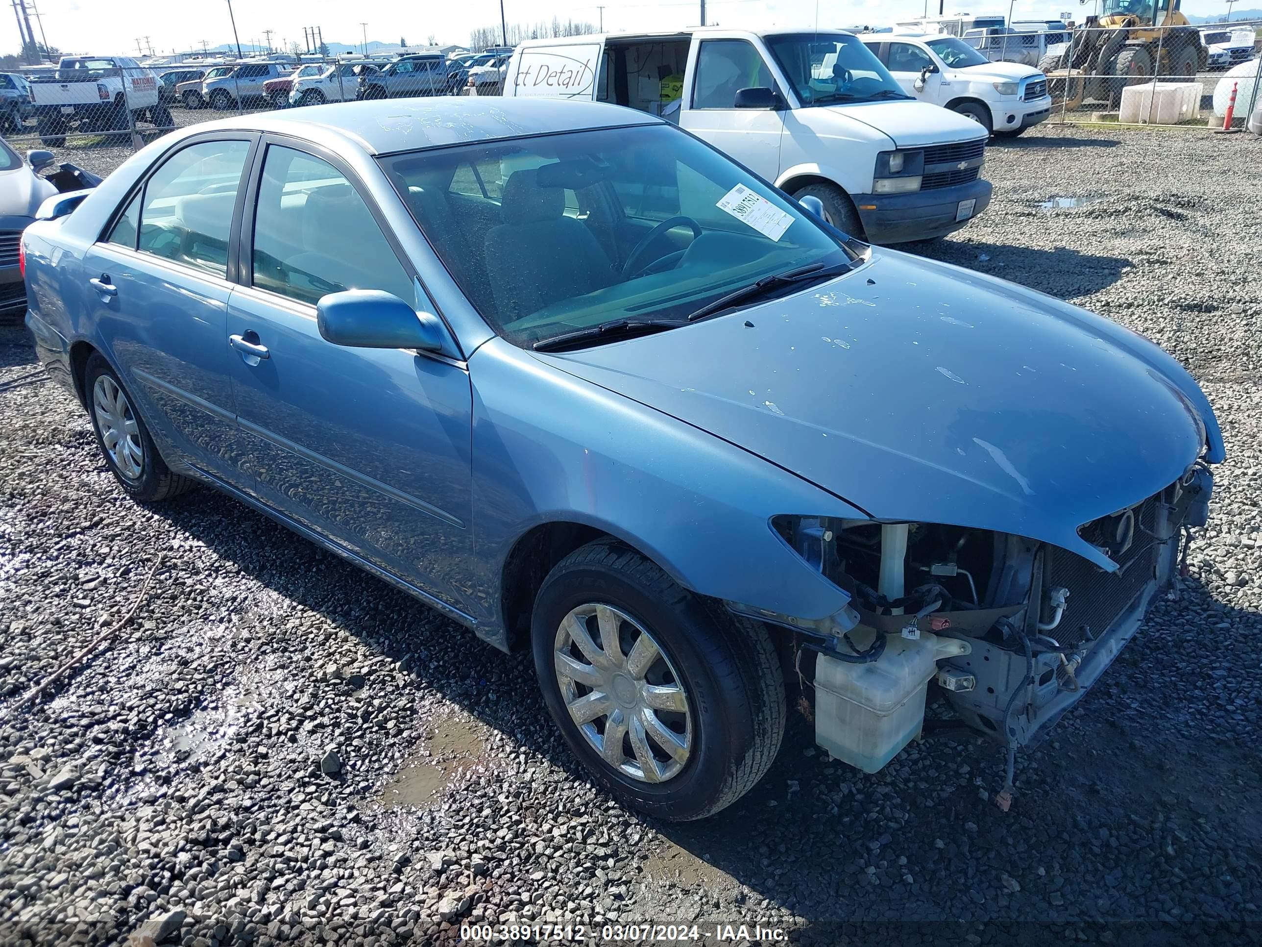 TOYOTA CAMRY 2002 4t1be32k62u580548