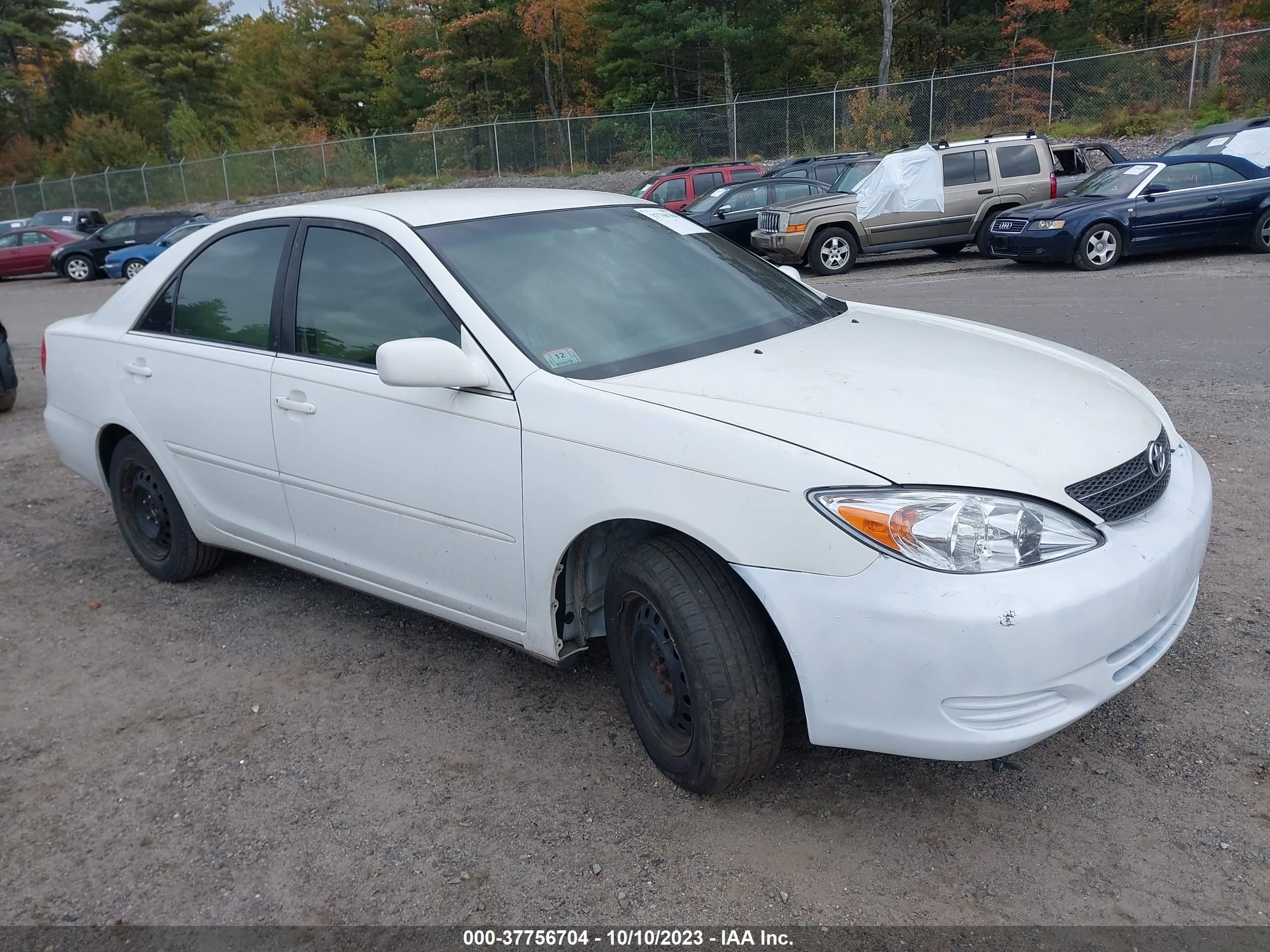 TOYOTA CAMRY 2003 4t1be32k63u139424