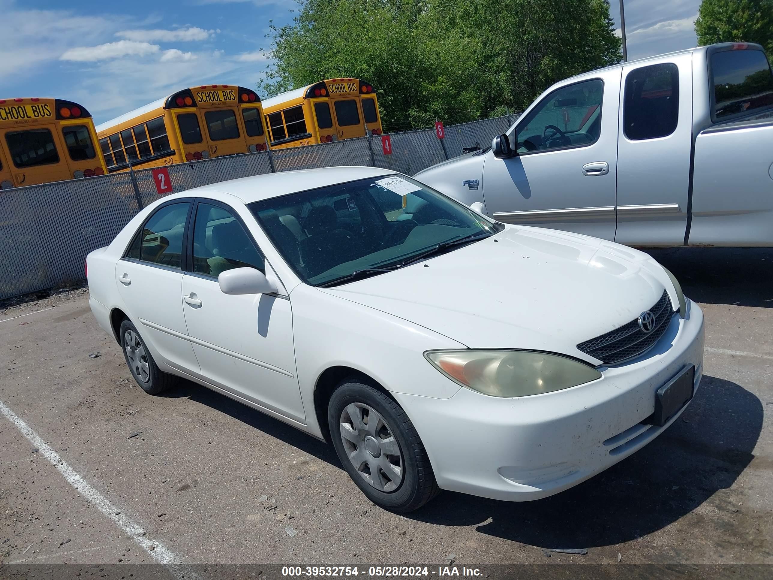 TOYOTA CAMRY 2003 4t1be32k63u208385