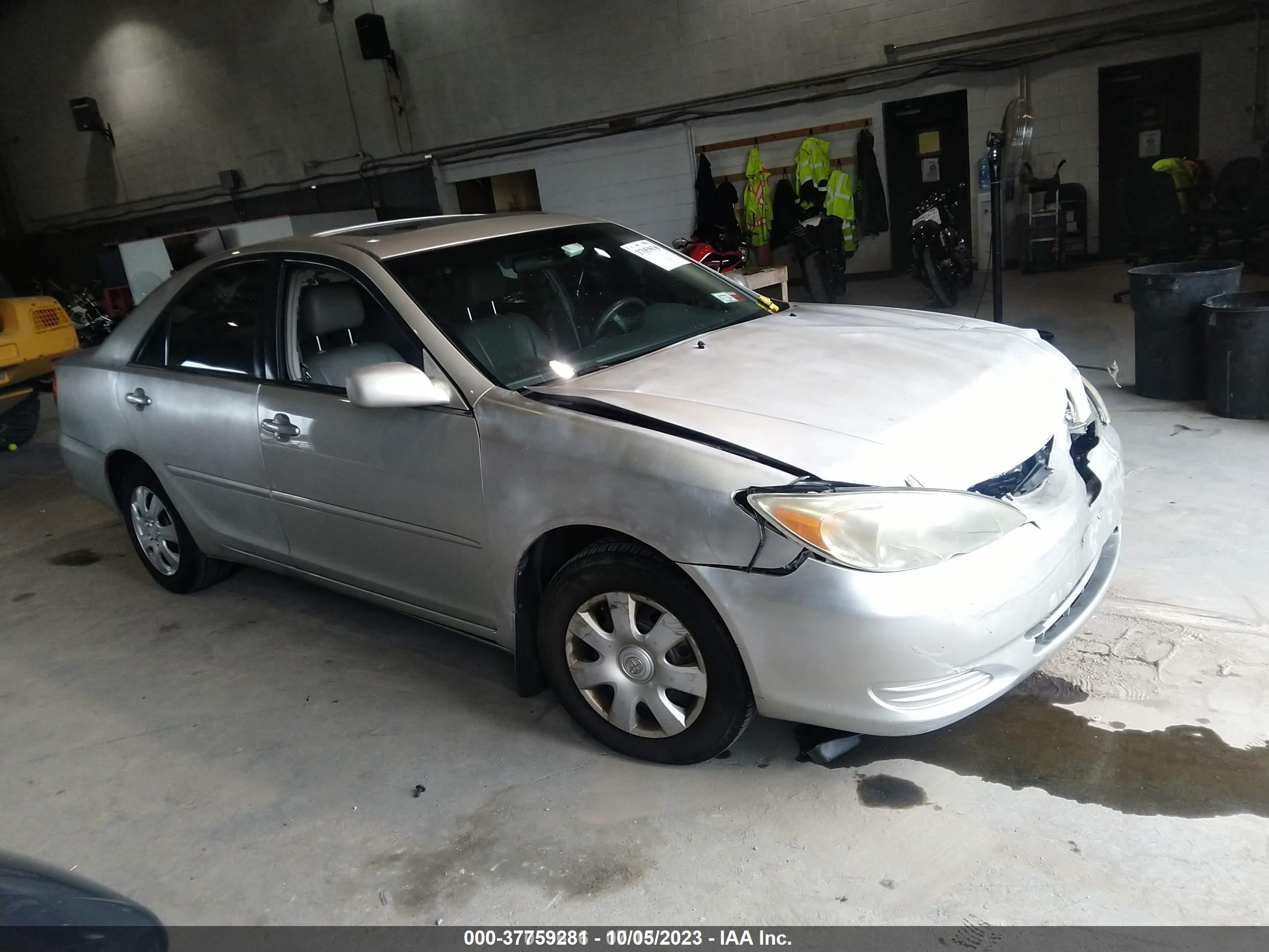 TOYOTA CAMRY 2003 4t1be32k63u224912