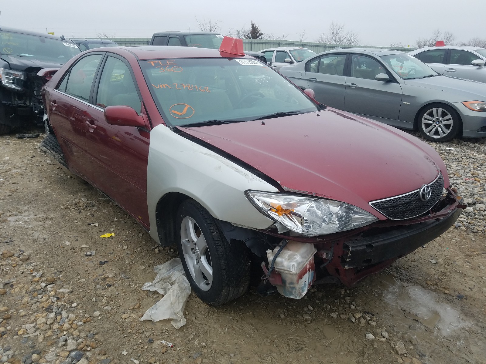 TOYOTA CAMRY LE 2004 4t1be32k64u278468