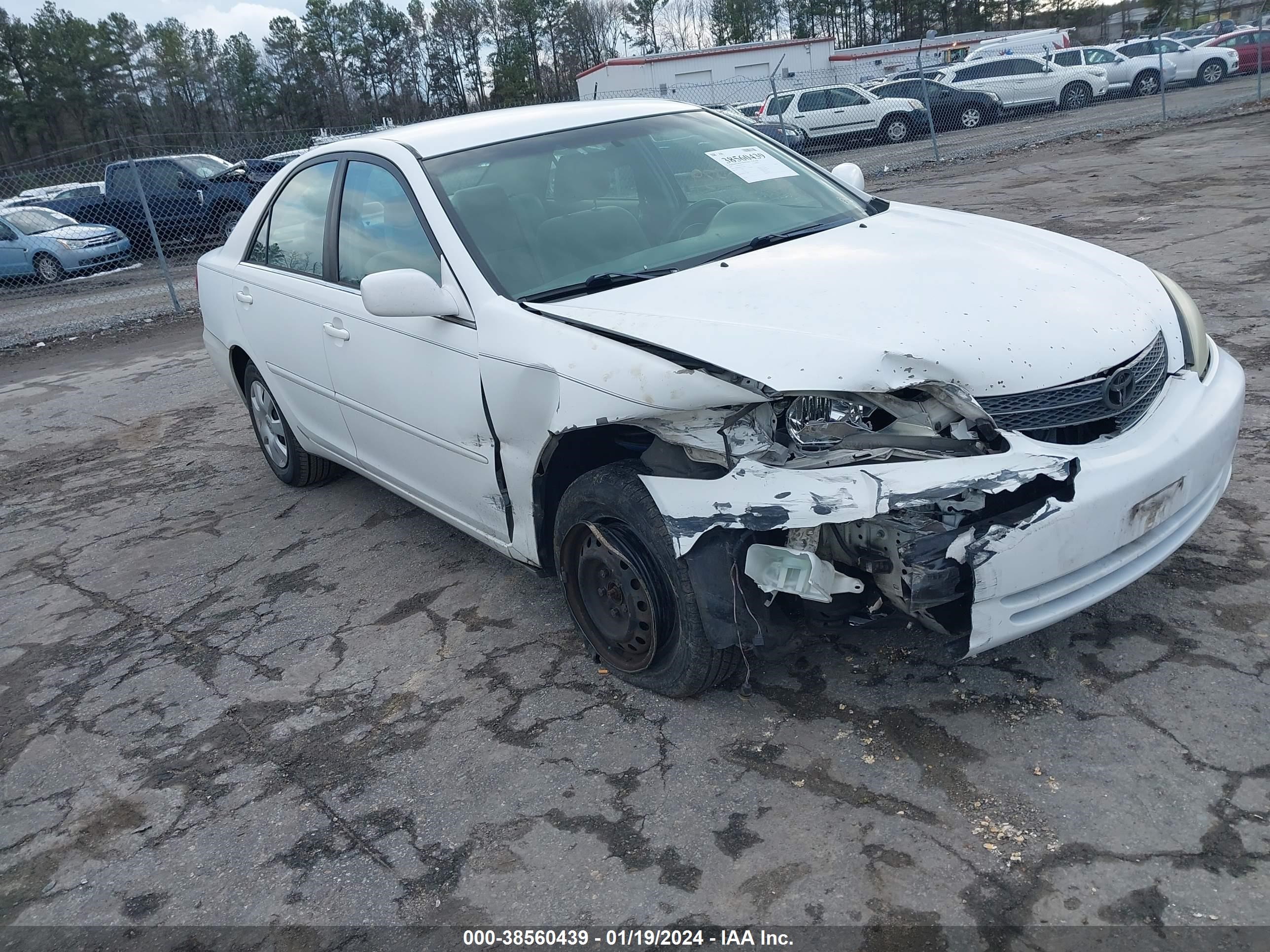 TOYOTA CAMRY 2004 4t1be32k64u332772