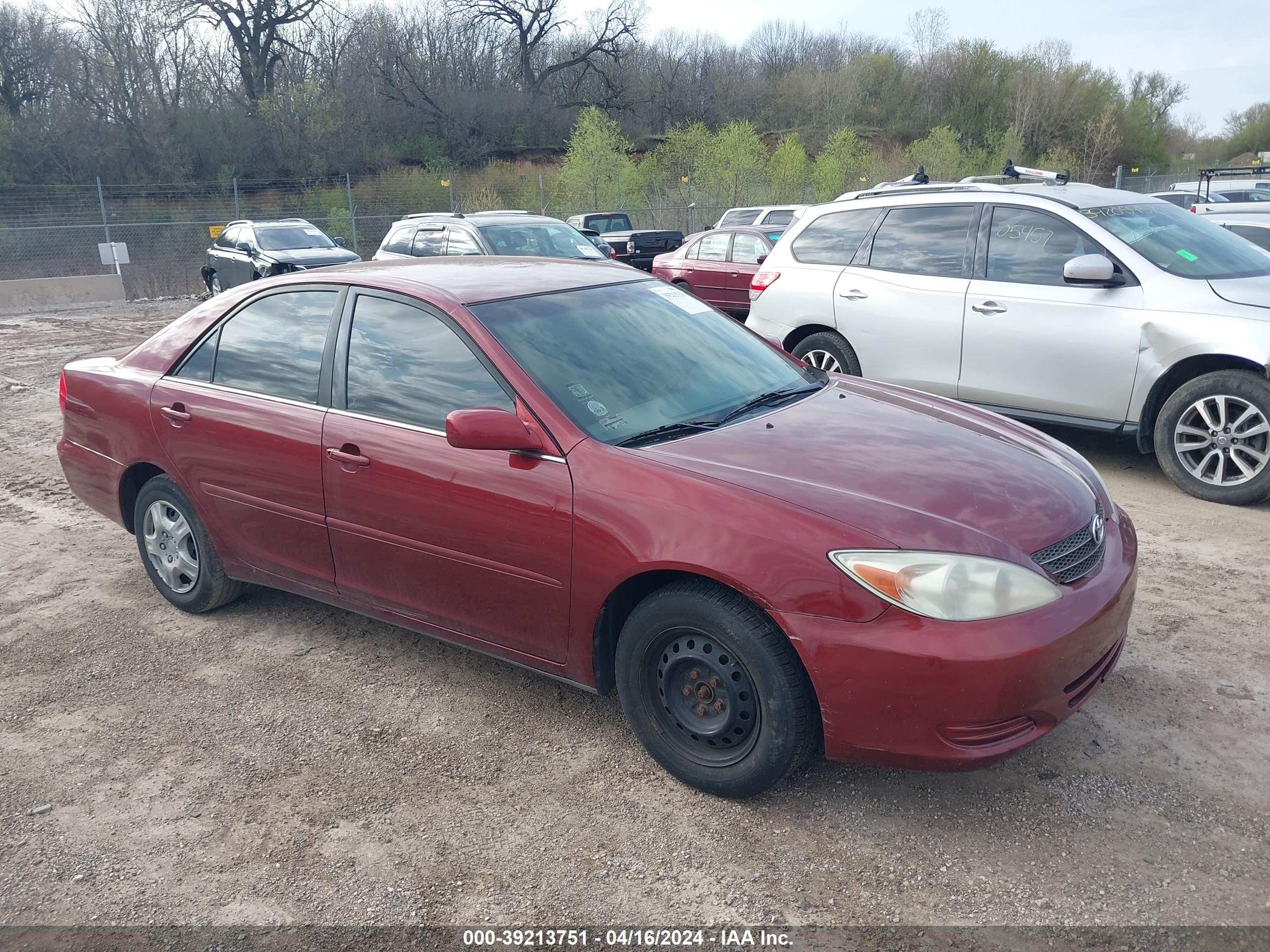 TOYOTA CAMRY 2004 4t1be32k64u335283