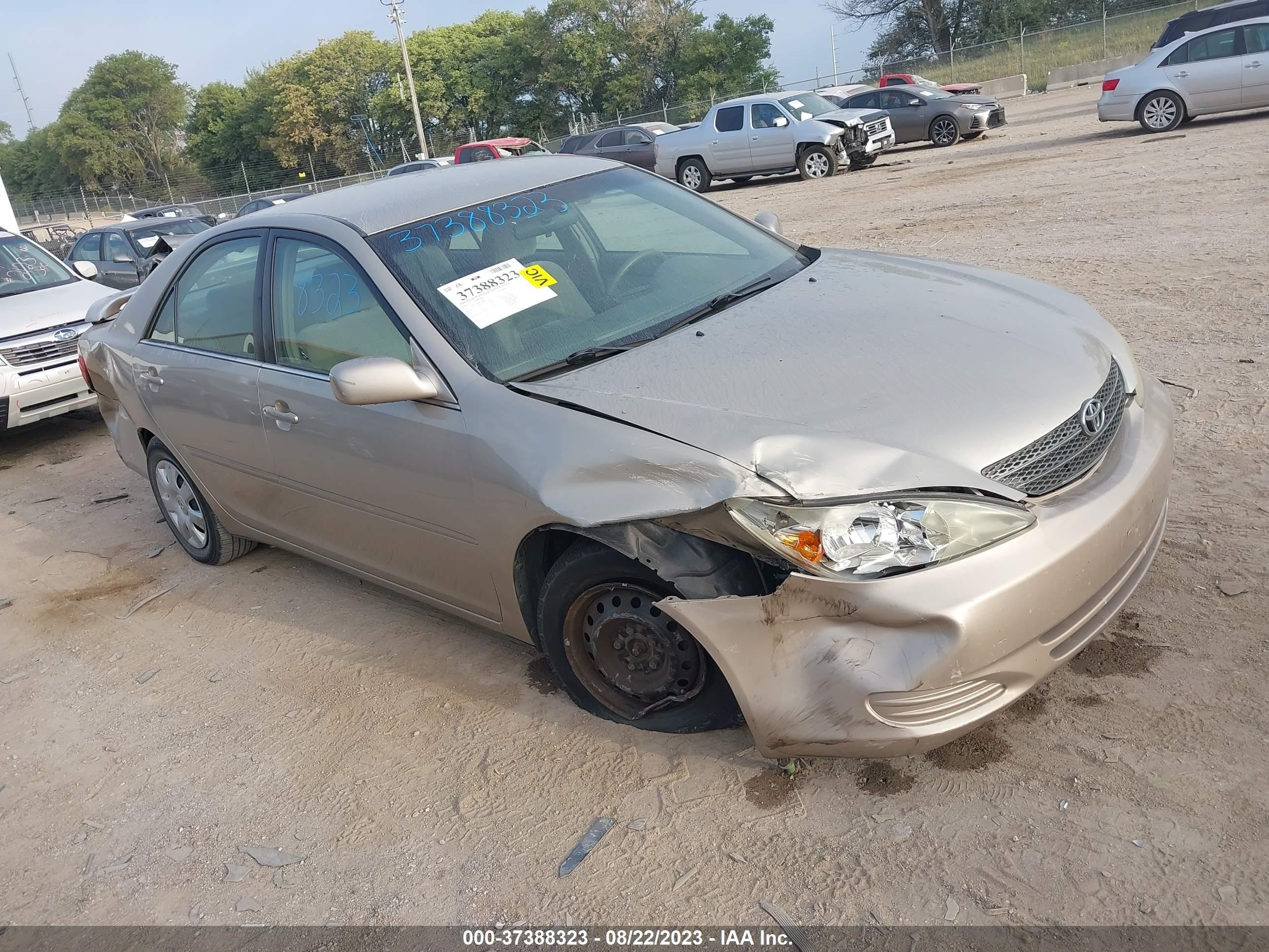 TOYOTA CAMRY 2004 4t1be32k64u369062