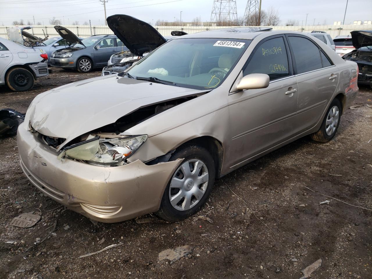 TOYOTA CAMRY 2004 4t1be32k64u792787