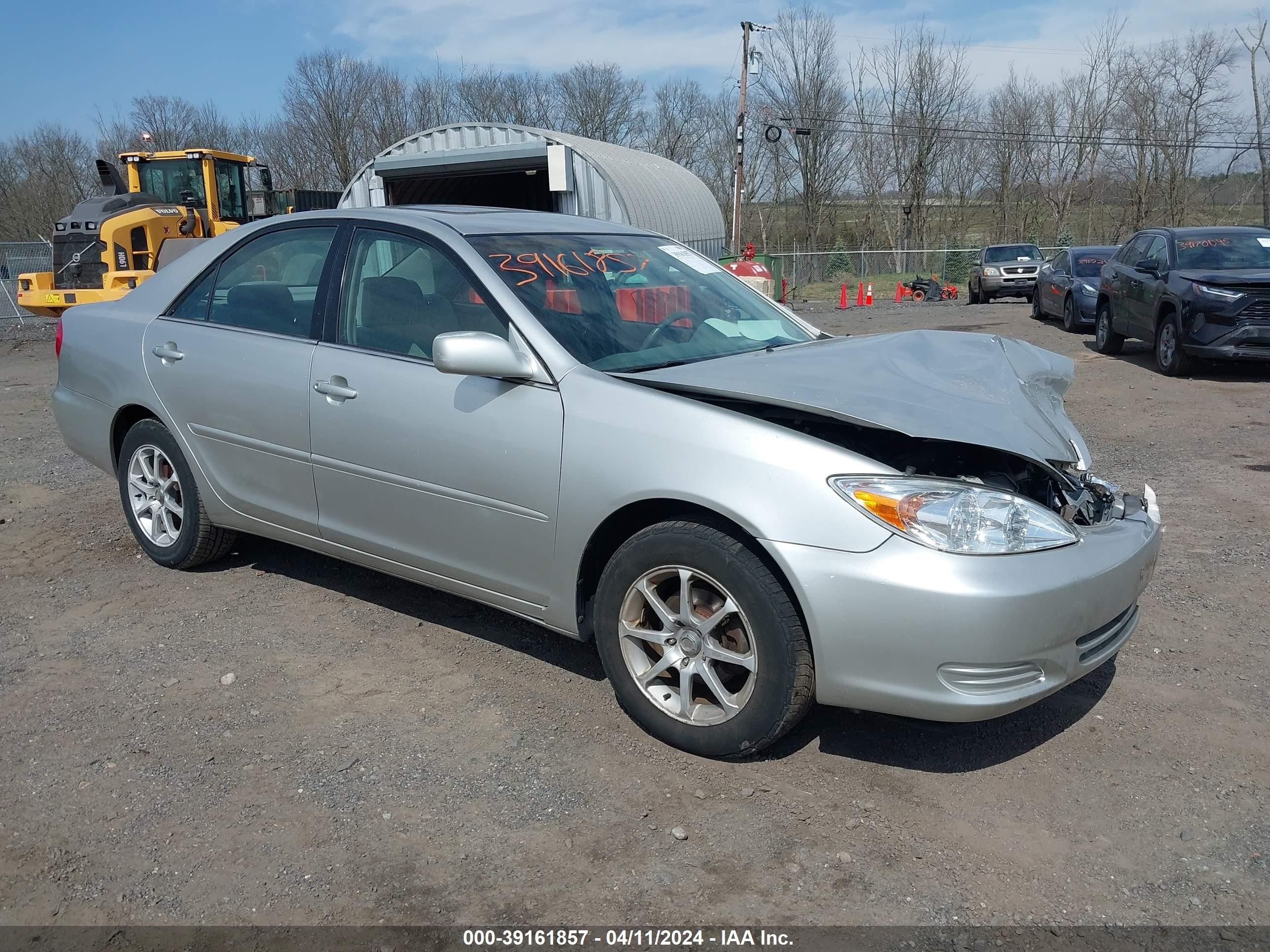 TOYOTA CAMRY 2004 4t1be32k64u803304