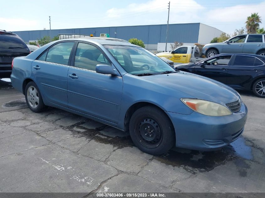 TOYOTA CAMRY 2004 4t1be32k64u846301