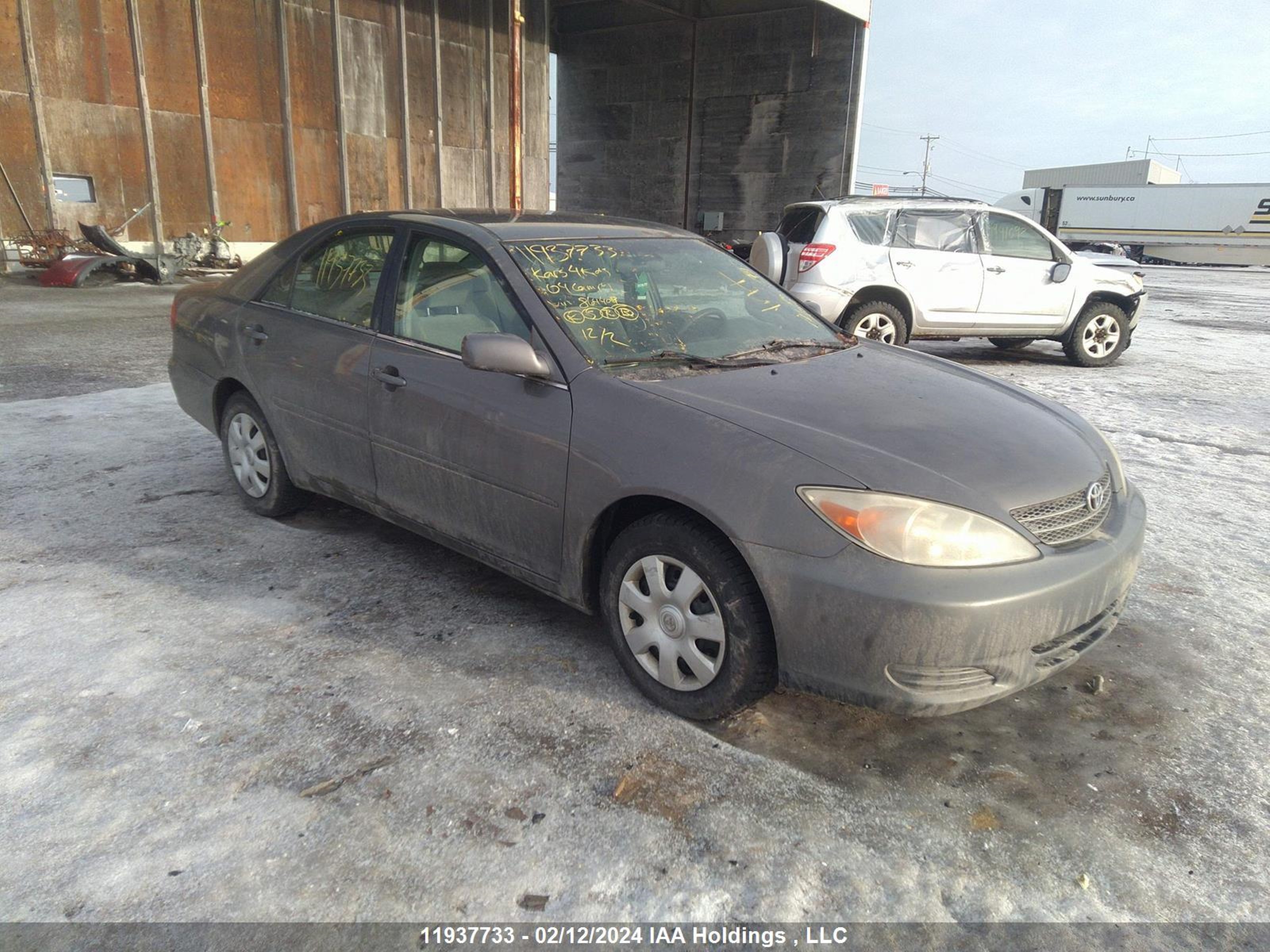 TOYOTA CAMRY 2004 4t1be32k64u864409