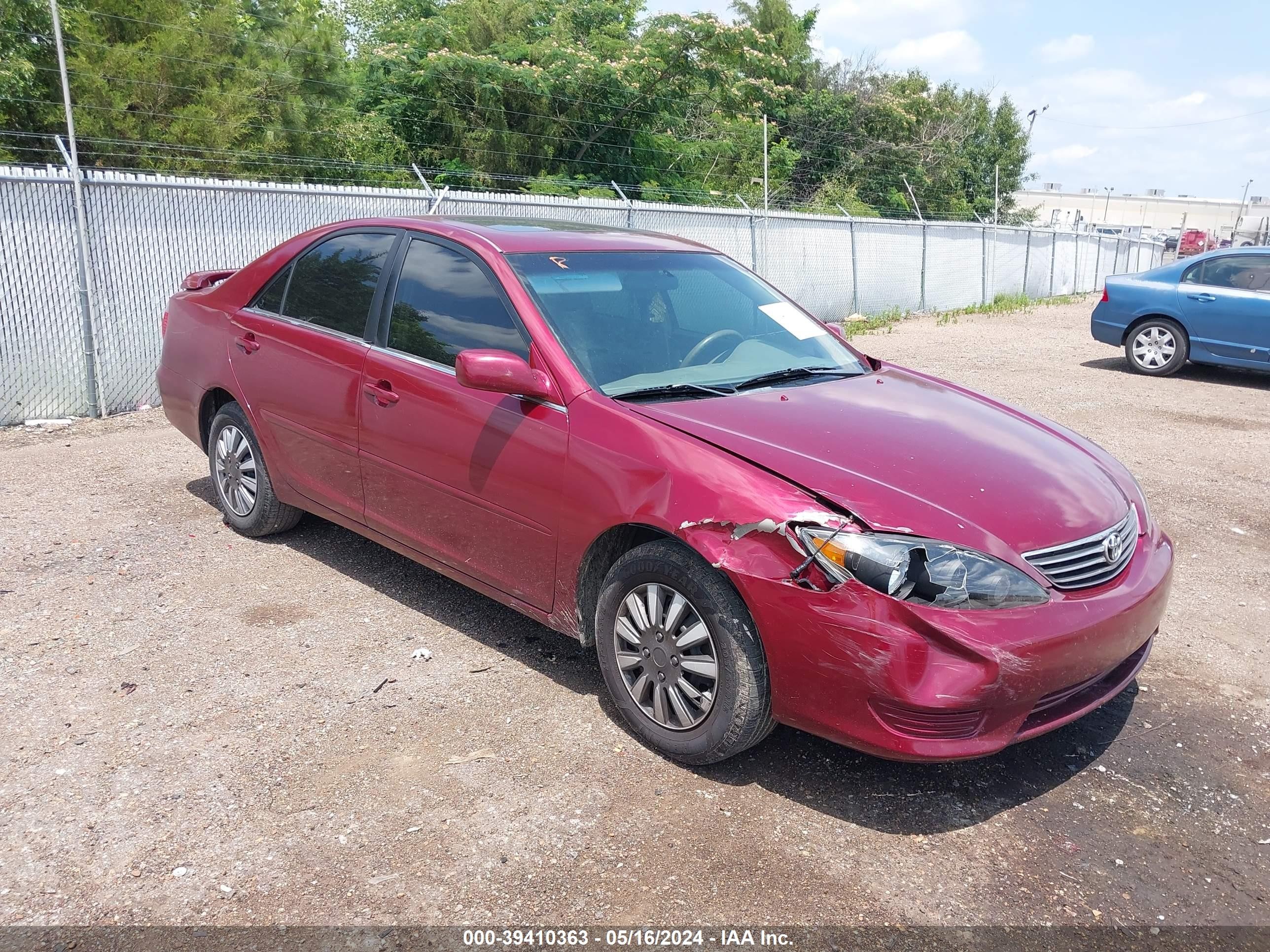 TOYOTA CAMRY 2005 4t1be32k65u063903