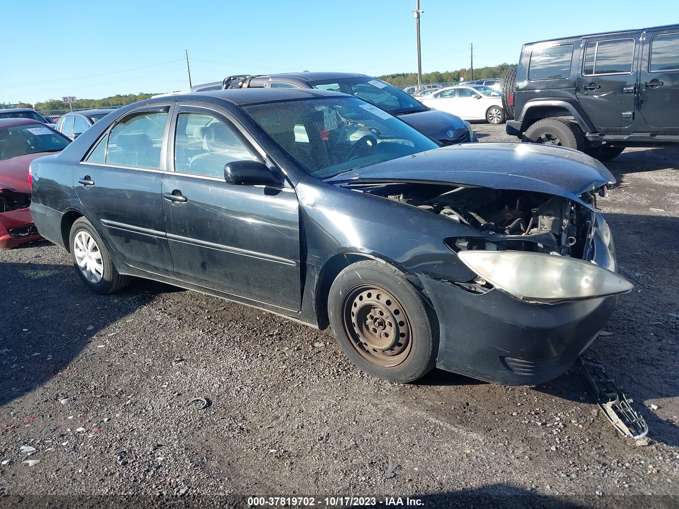 TOYOTA CAMRY 2005 4t1be32k65u398255