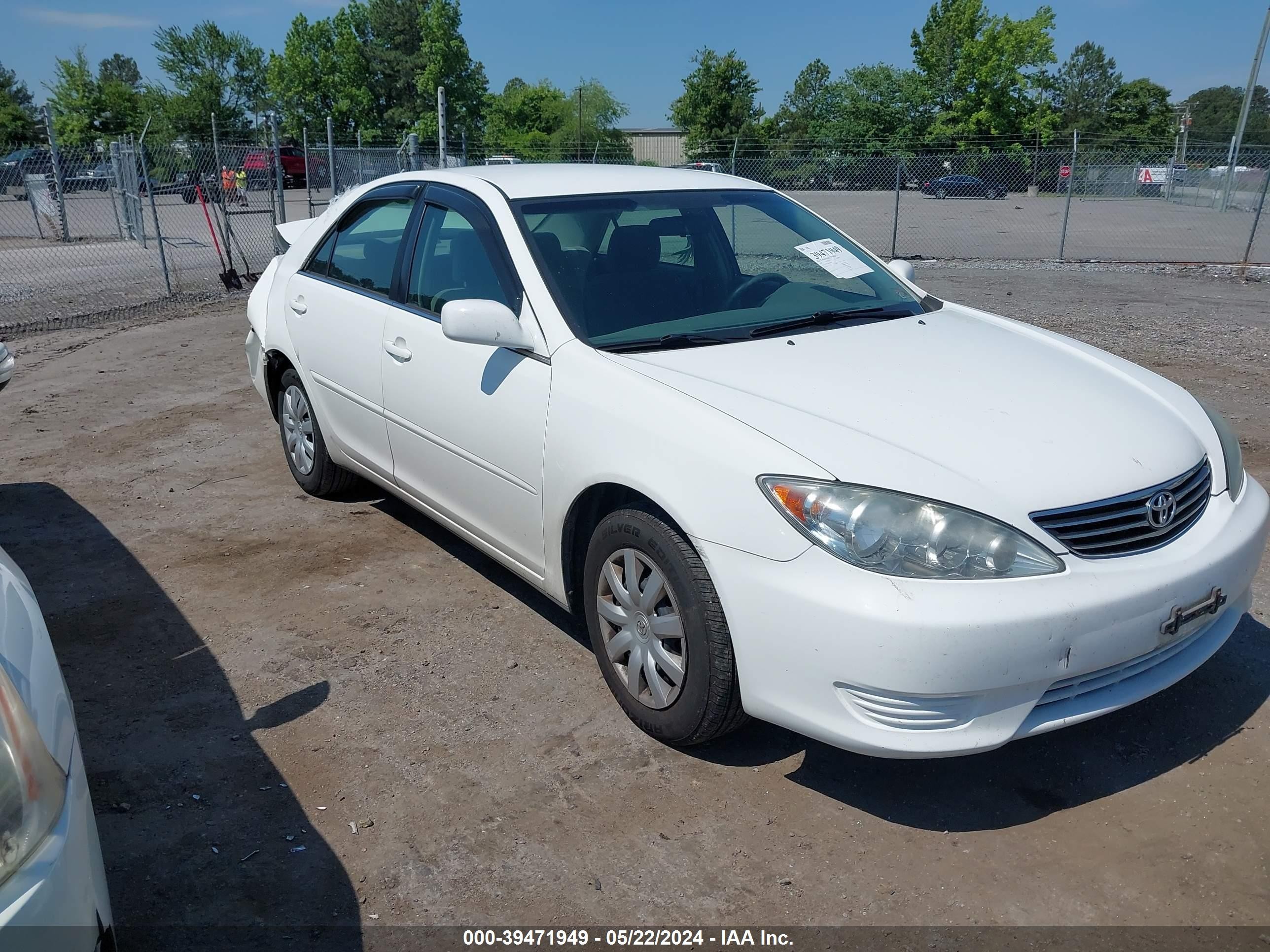 TOYOTA CAMRY 2005 4t1be32k65u585818