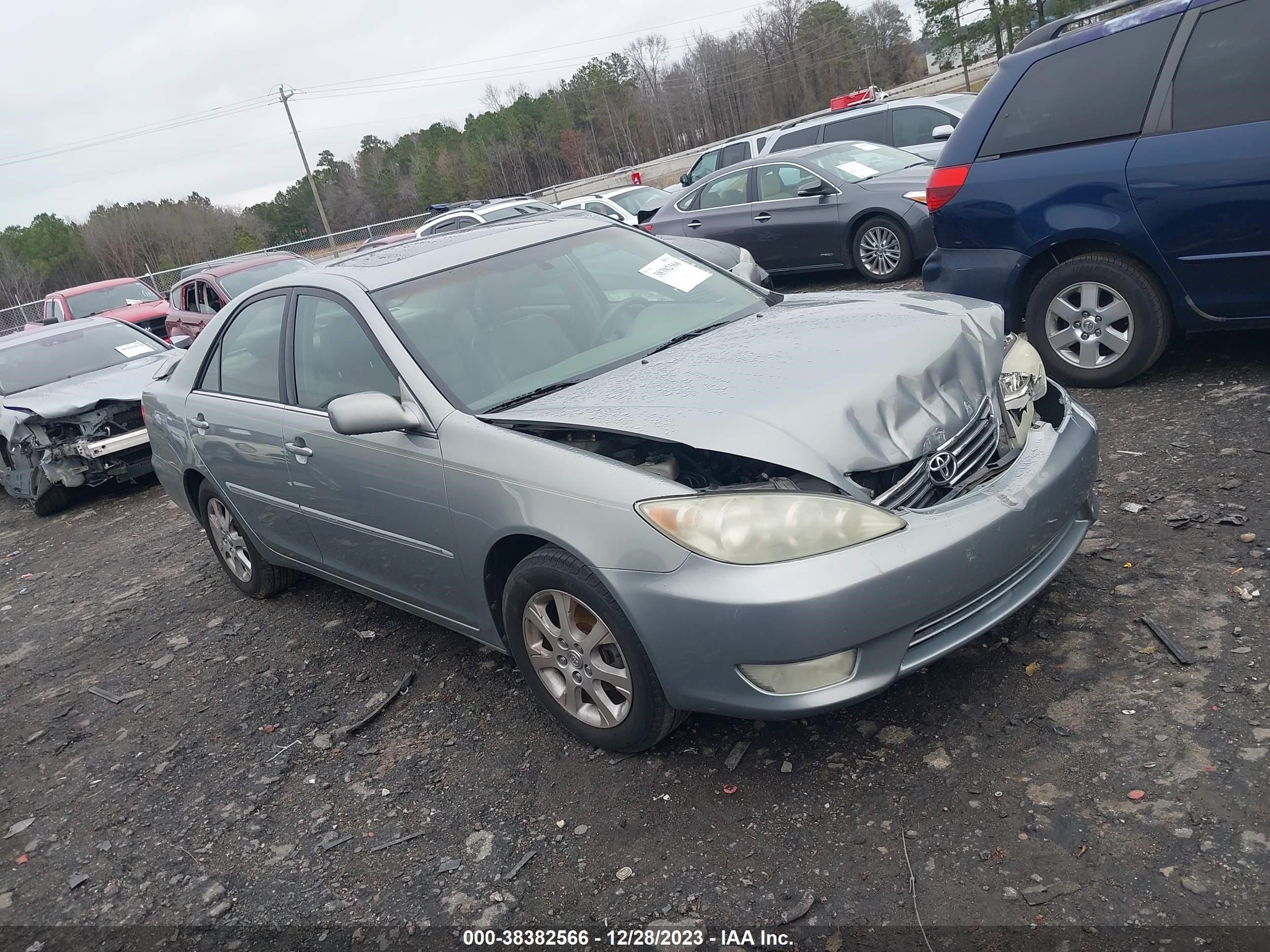 TOYOTA CAMRY 2005 4t1be32k65u590291