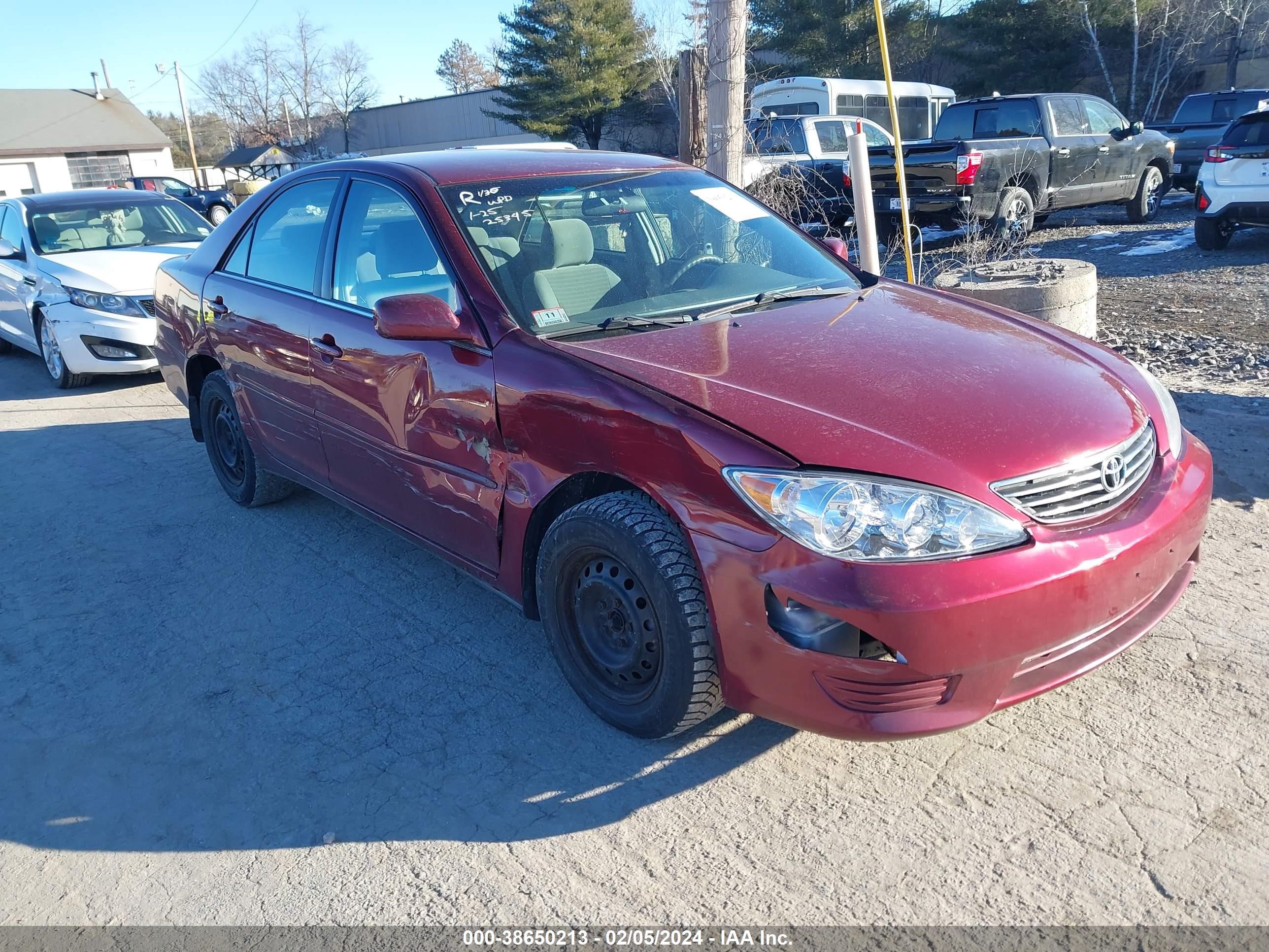 TOYOTA CAMRY 2006 4t1be32k66u140318