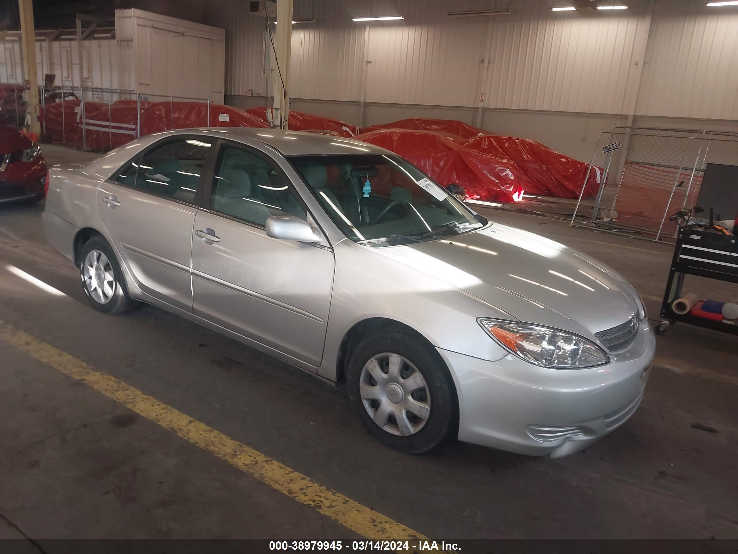 TOYOTA CAMRY 2002 4t1be32k72u036995