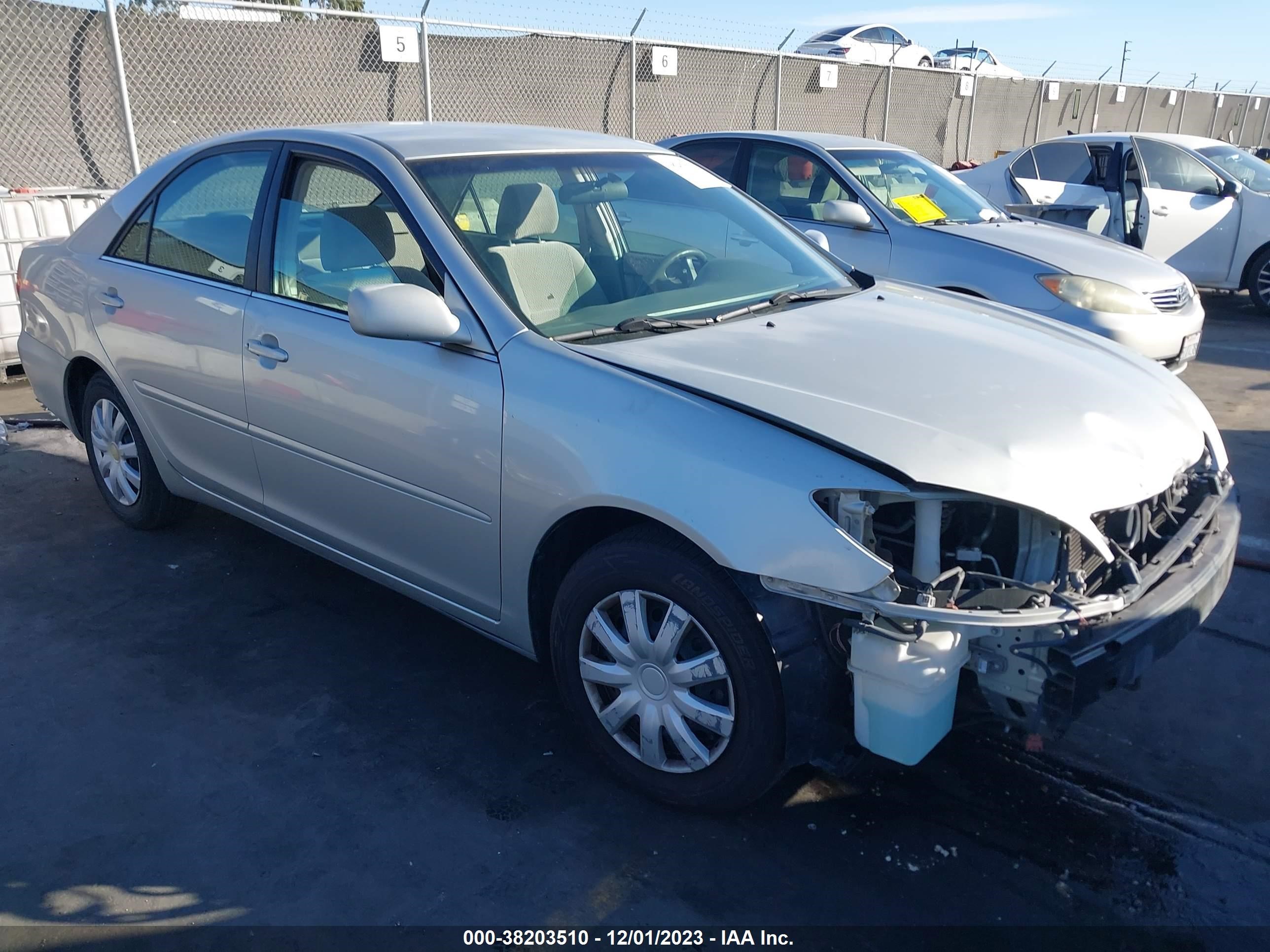 TOYOTA CAMRY 2002 4t1be32k72u077188