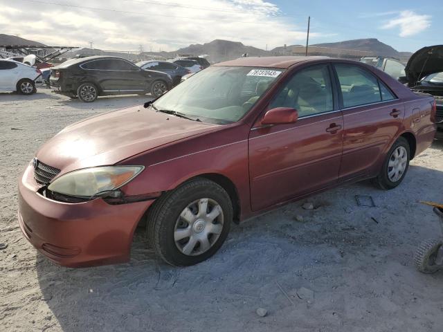 TOYOTA CAMRY 2002 4t1be32k72u083332