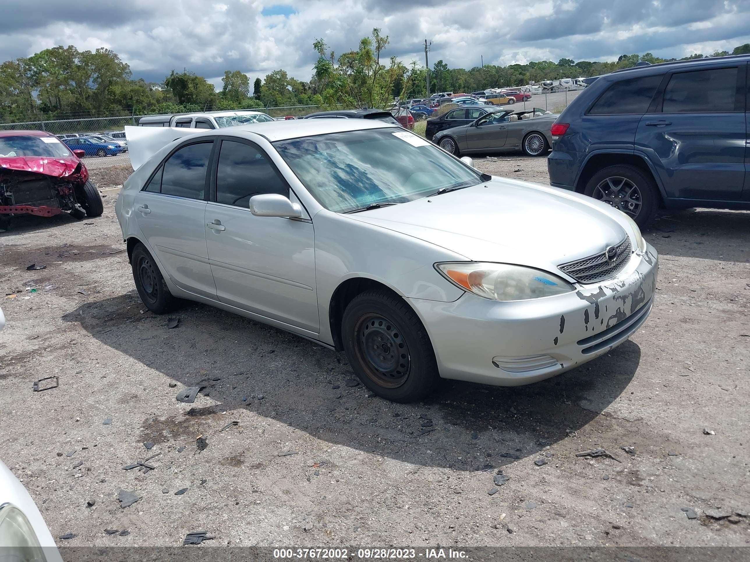 TOYOTA CAMRY 2002 4t1be32k72u520150