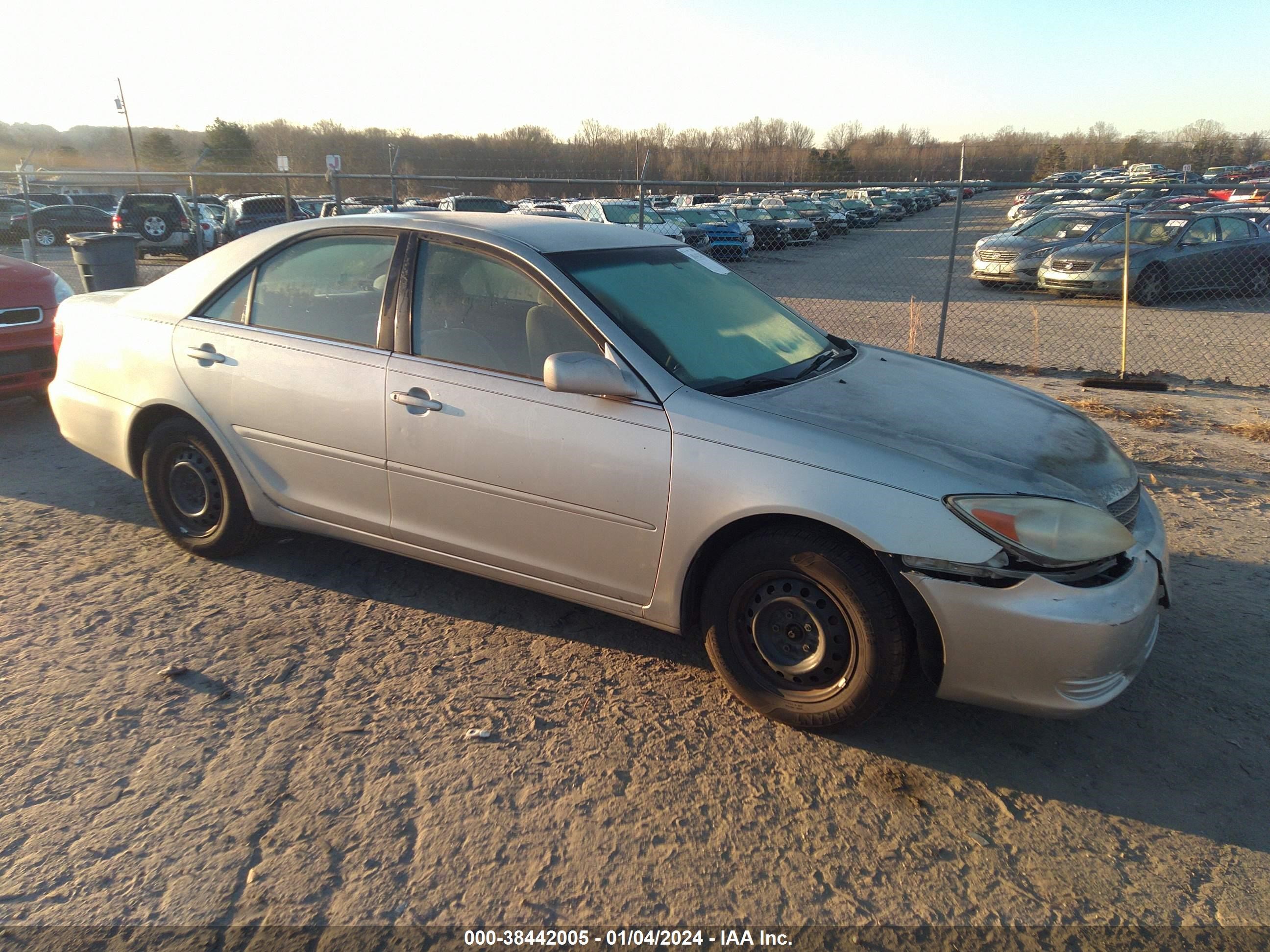 TOYOTA CAMRY 2002 4t1be32k72u521279