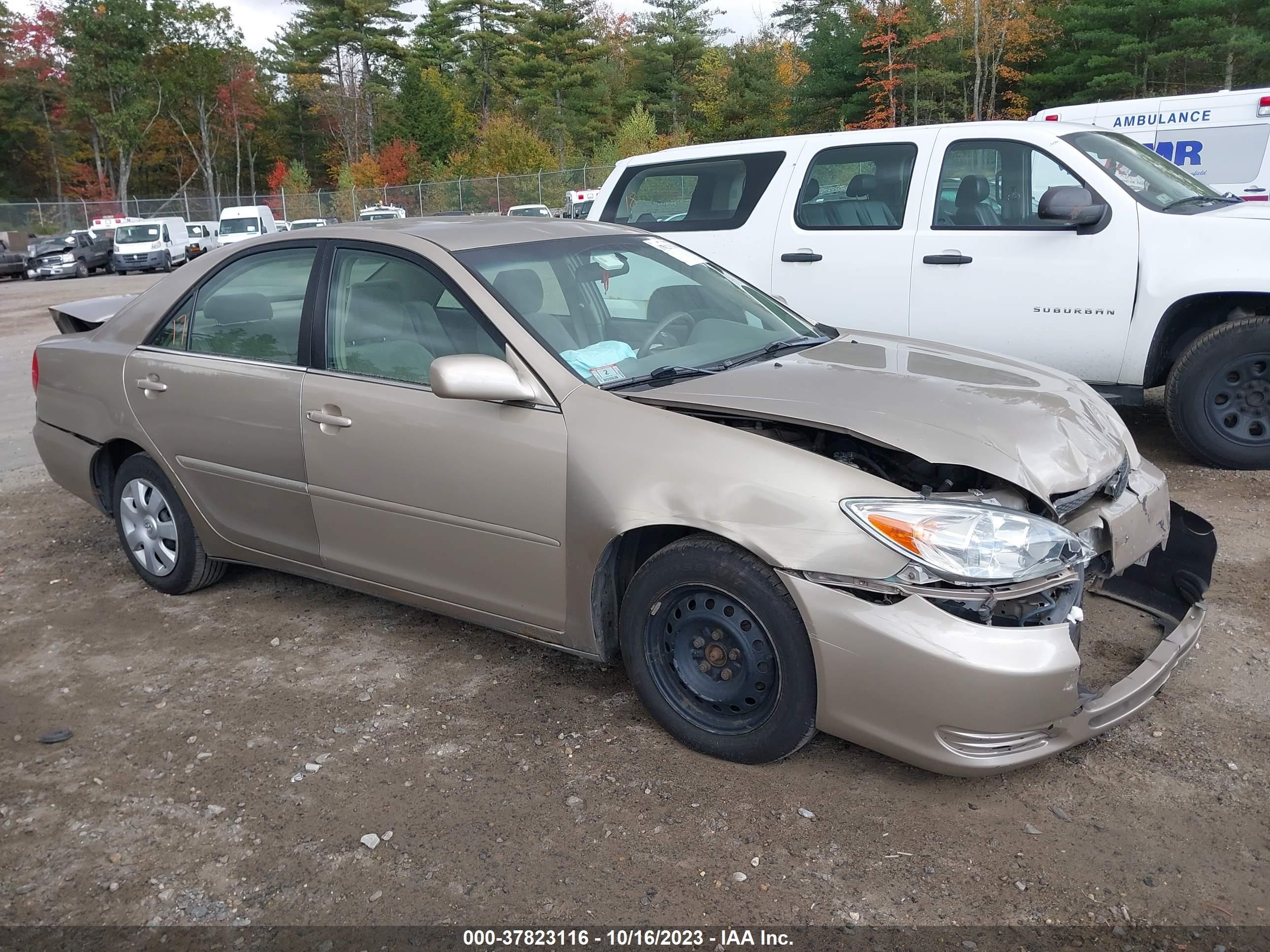 TOYOTA CAMRY 2003 4t1be32k73u145846