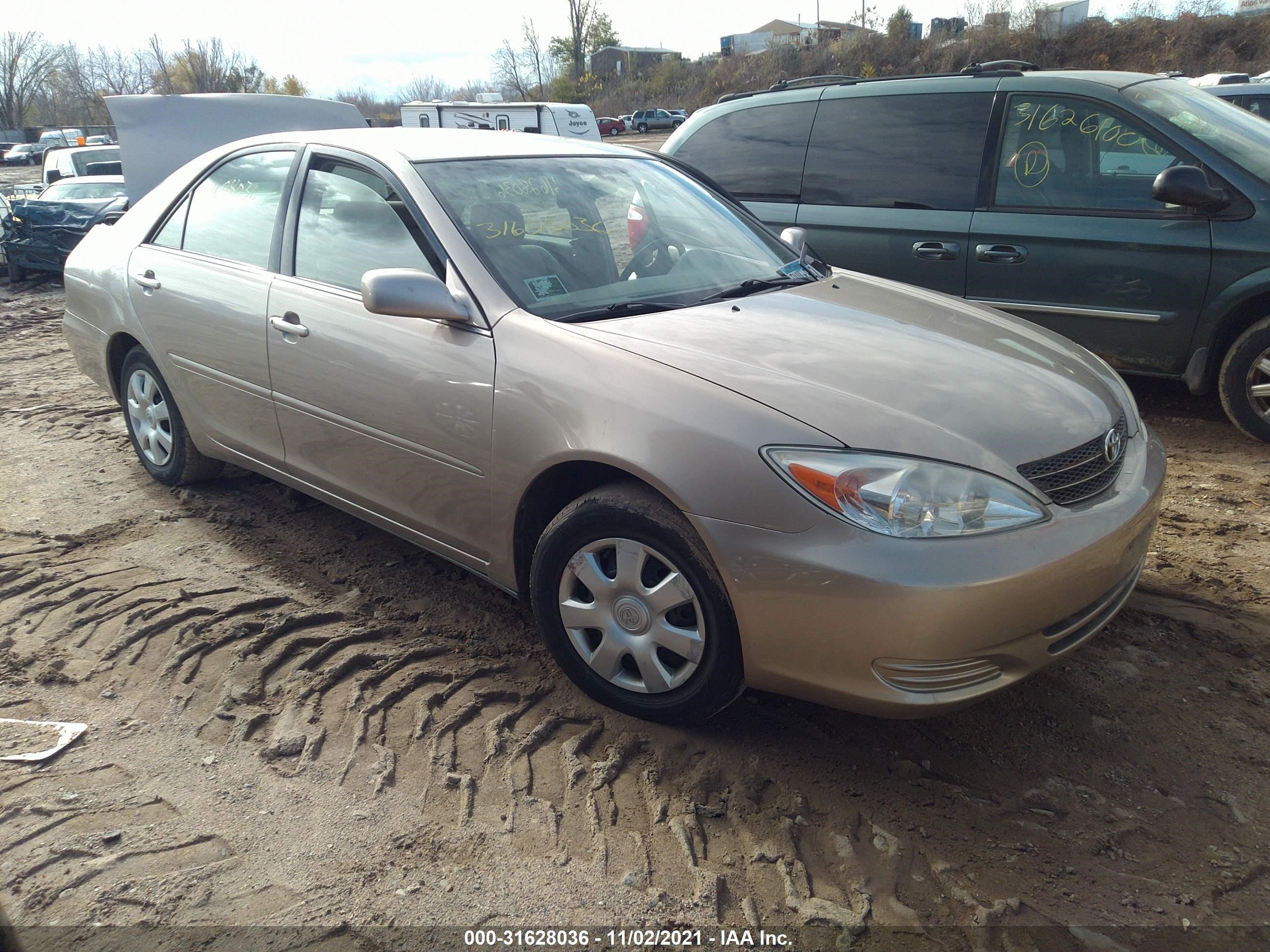 TOYOTA CAMRY 2003 4t1be32k73u195050