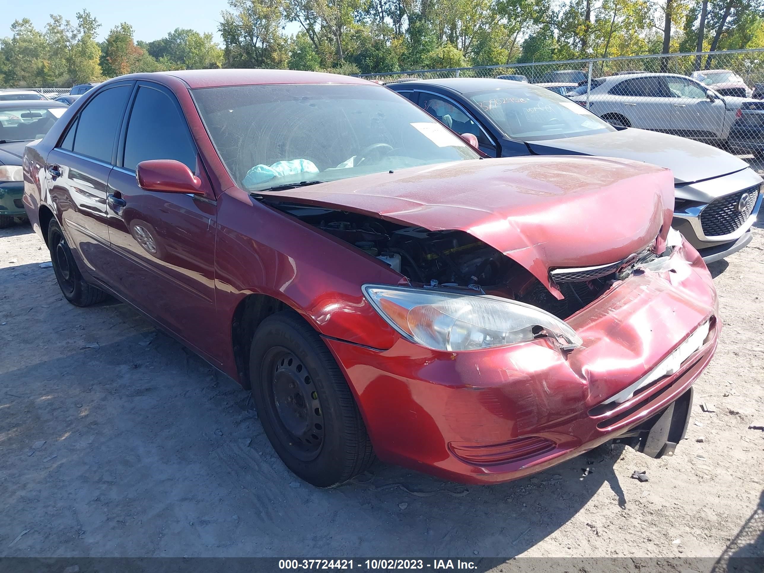 TOYOTA CAMRY 2003 4t1be32k73u198840