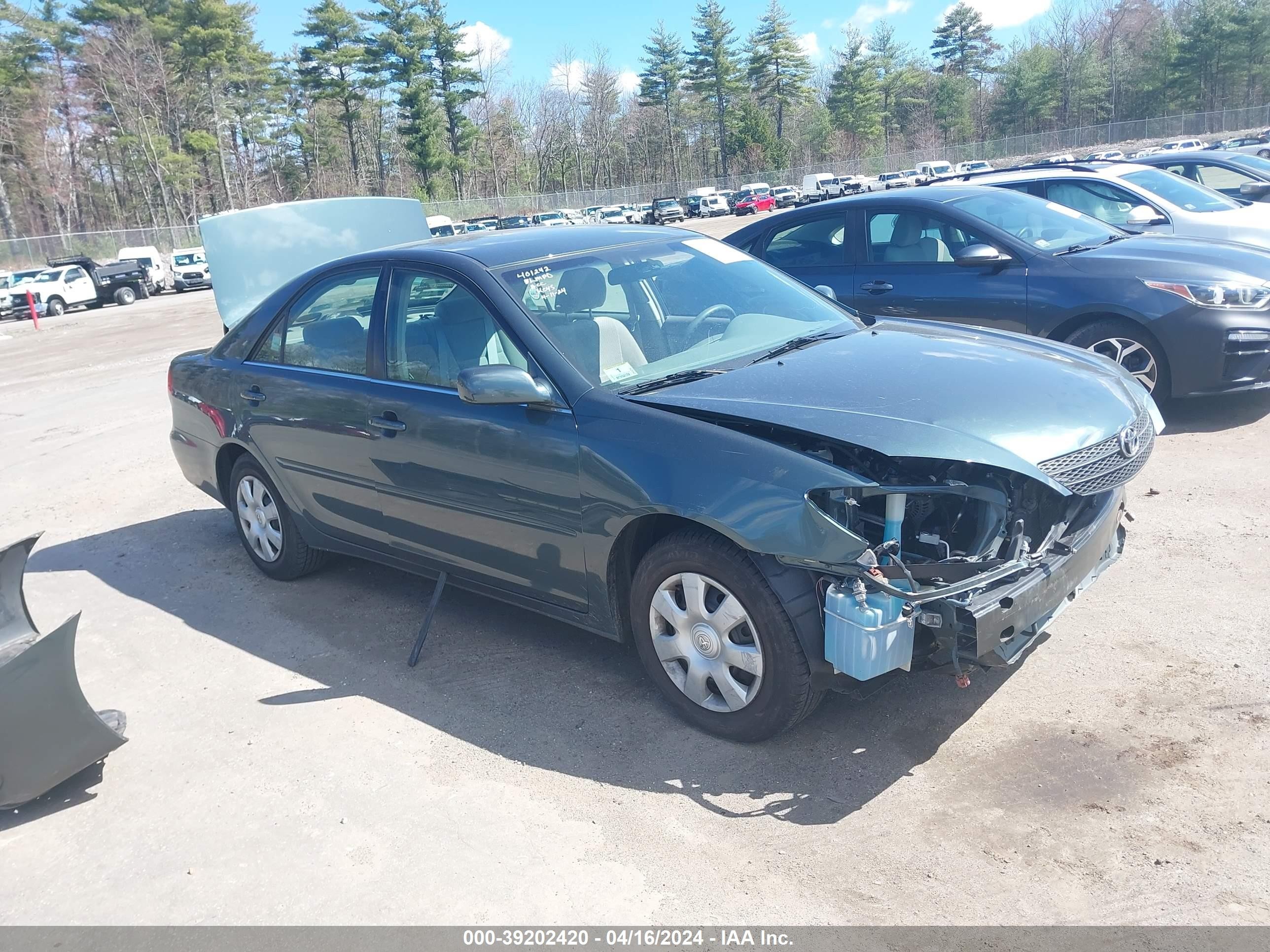 TOYOTA CAMRY 2003 4t1be32k73u702853