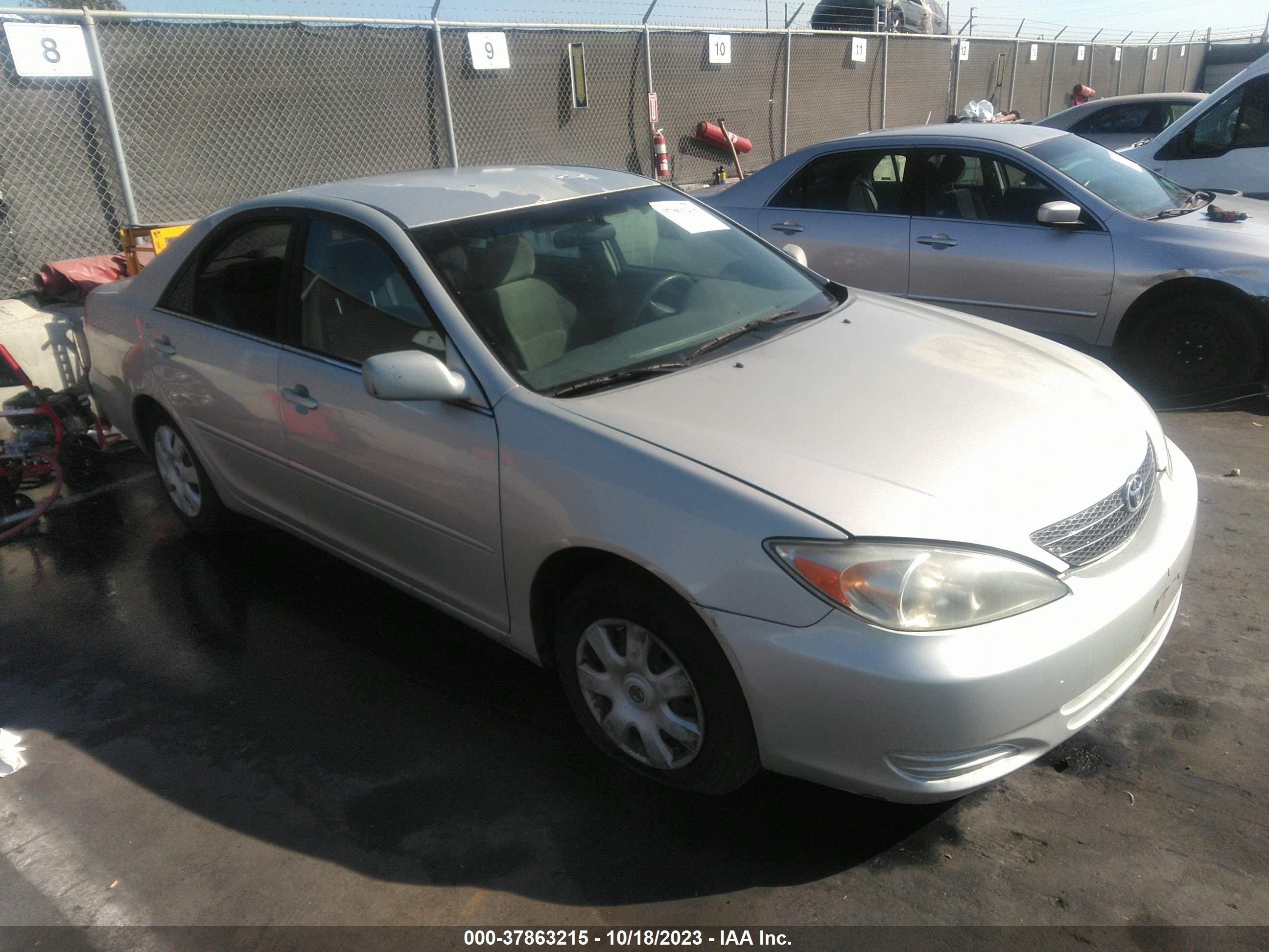 TOYOTA CAMRY 2003 4t1be32k73u711987