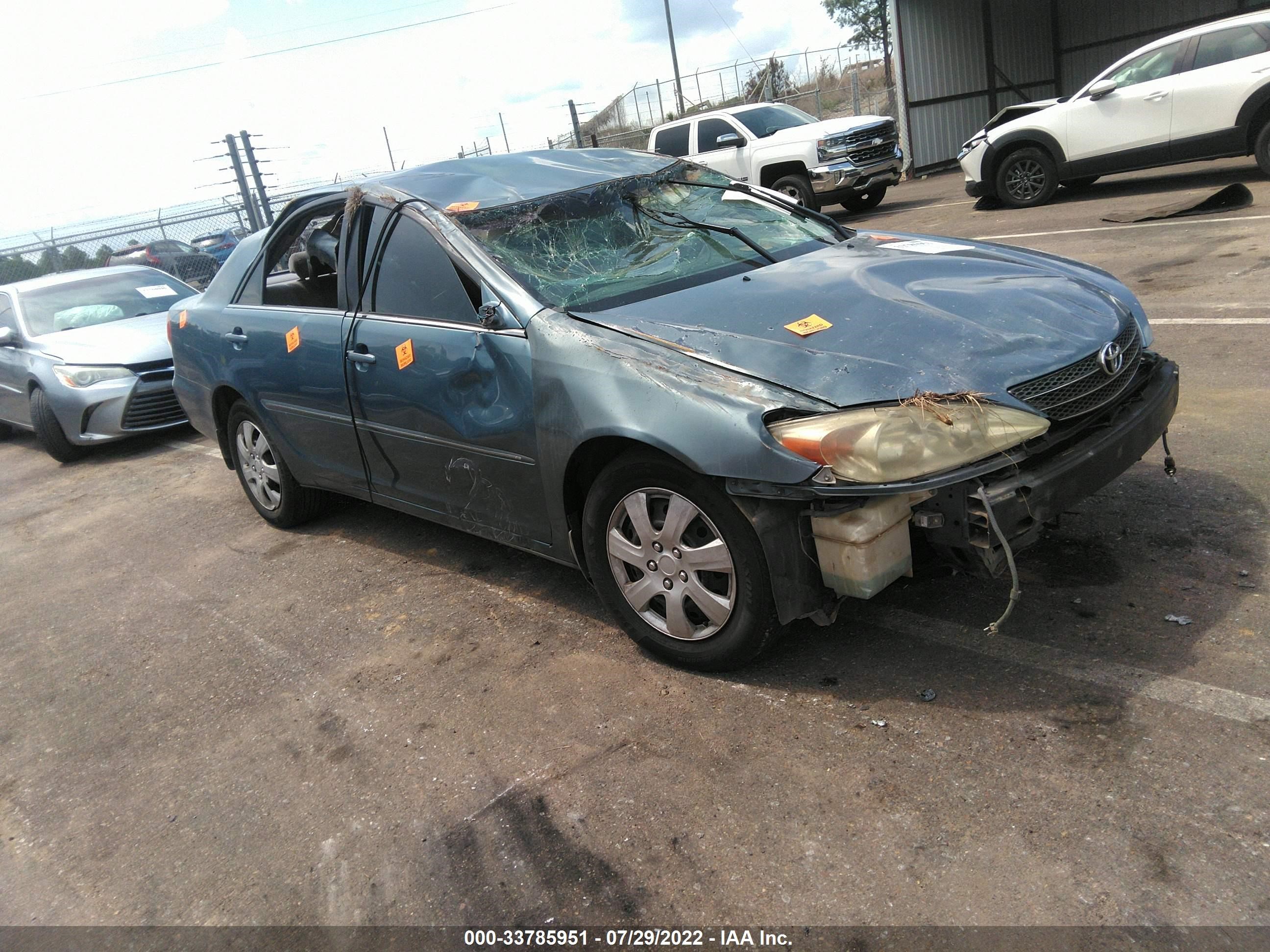 TOYOTA CAMRY 2003 4t1be32k73u712931