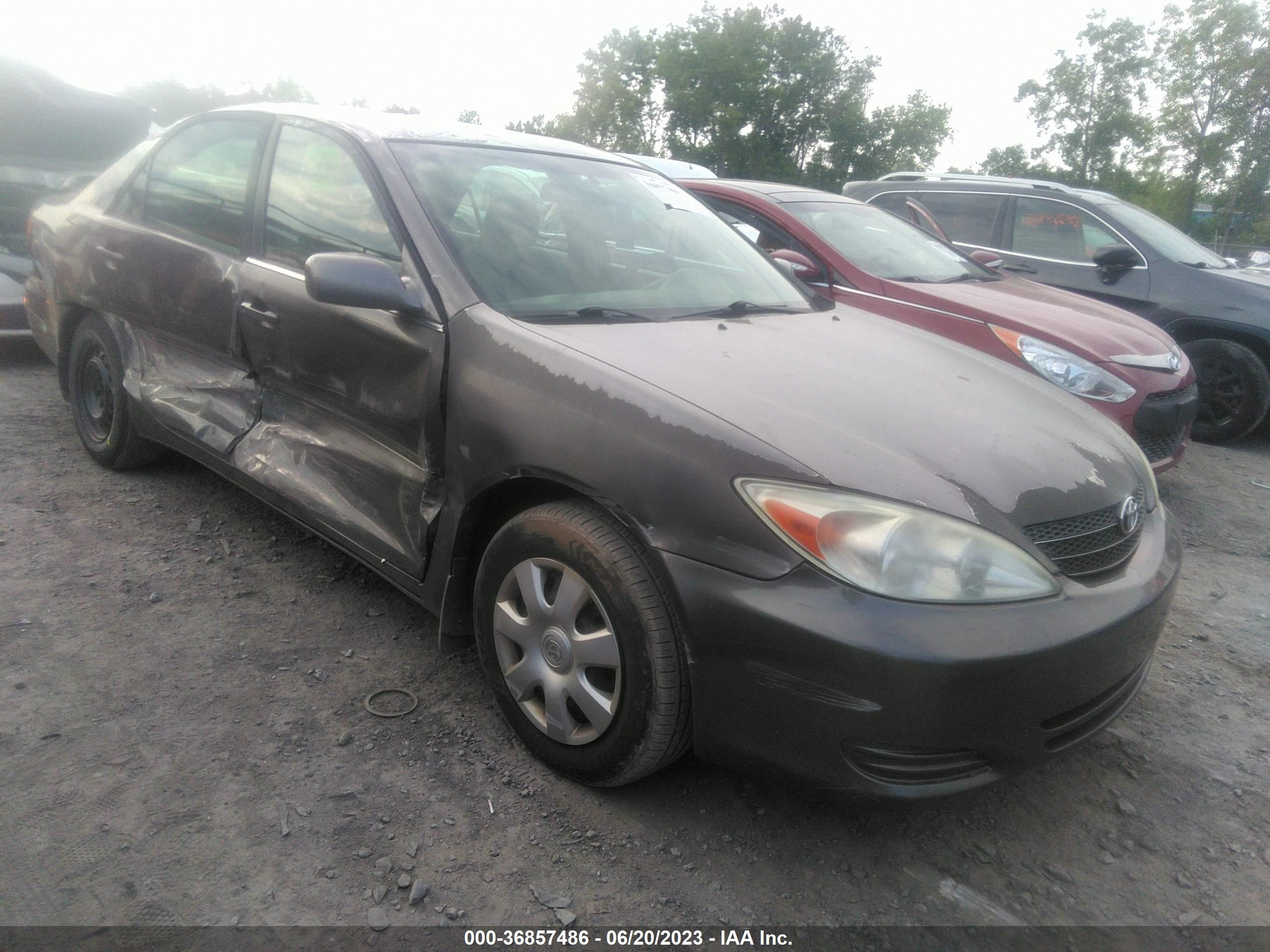 TOYOTA CAMRY 2003 4t1be32k73u770277