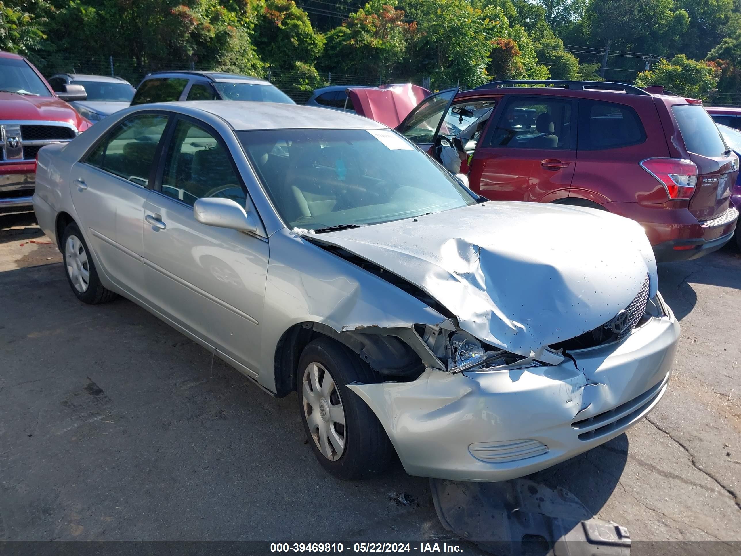 TOYOTA CAMRY 2004 4t1be32k74u315785