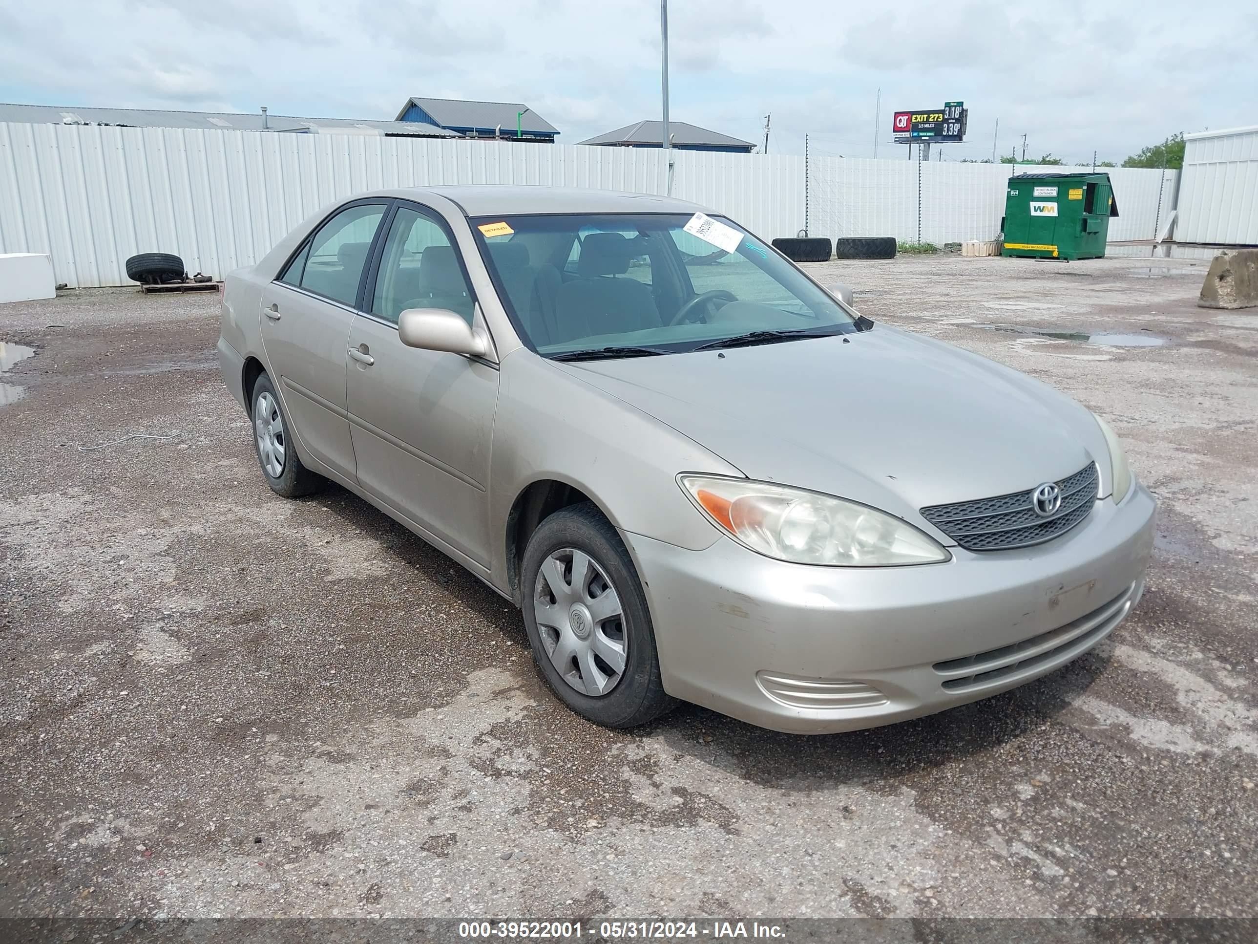 TOYOTA CAMRY 2004 4t1be32k74u858277