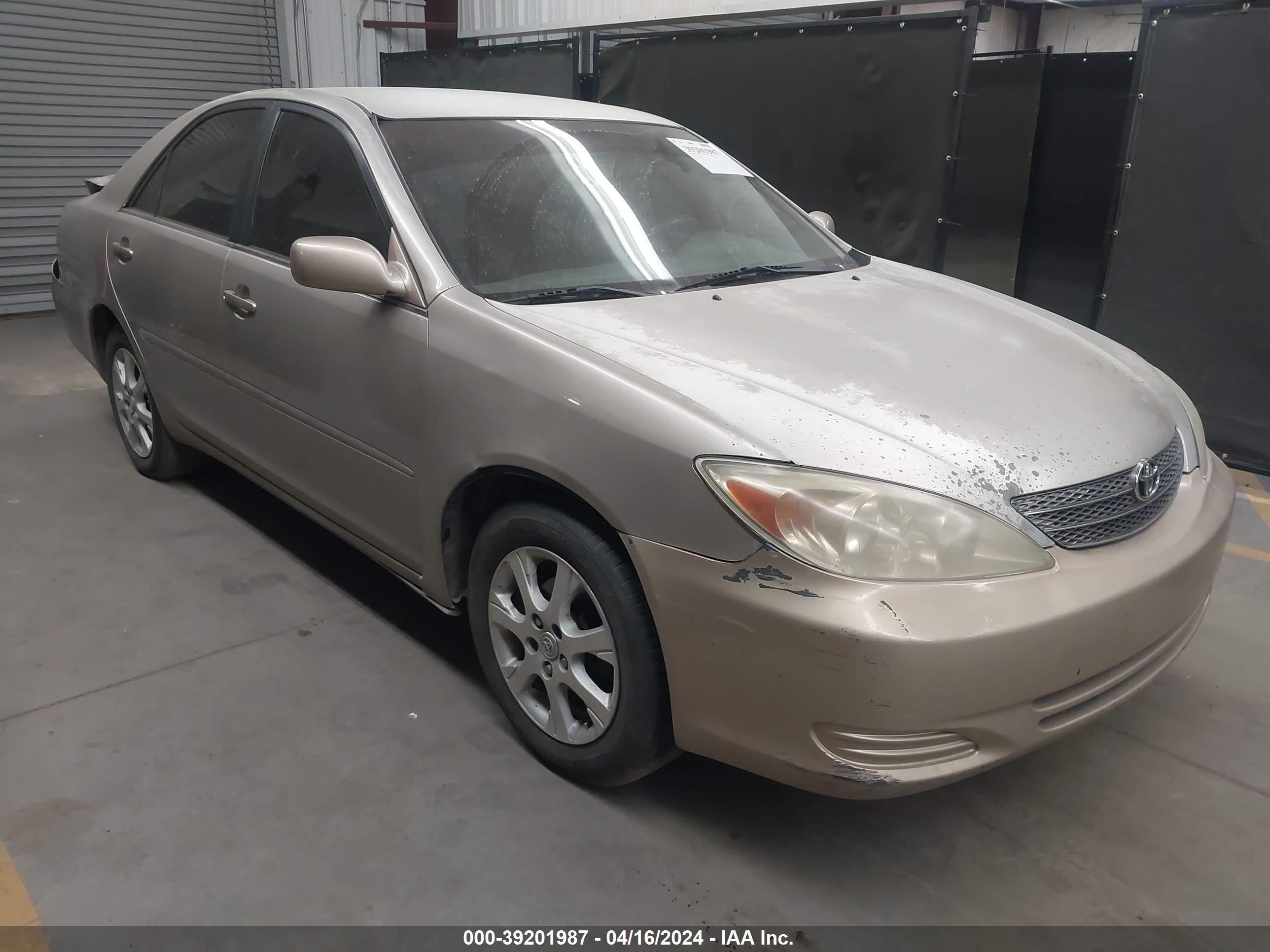 TOYOTA CAMRY 2004 4t1be32k74u919532