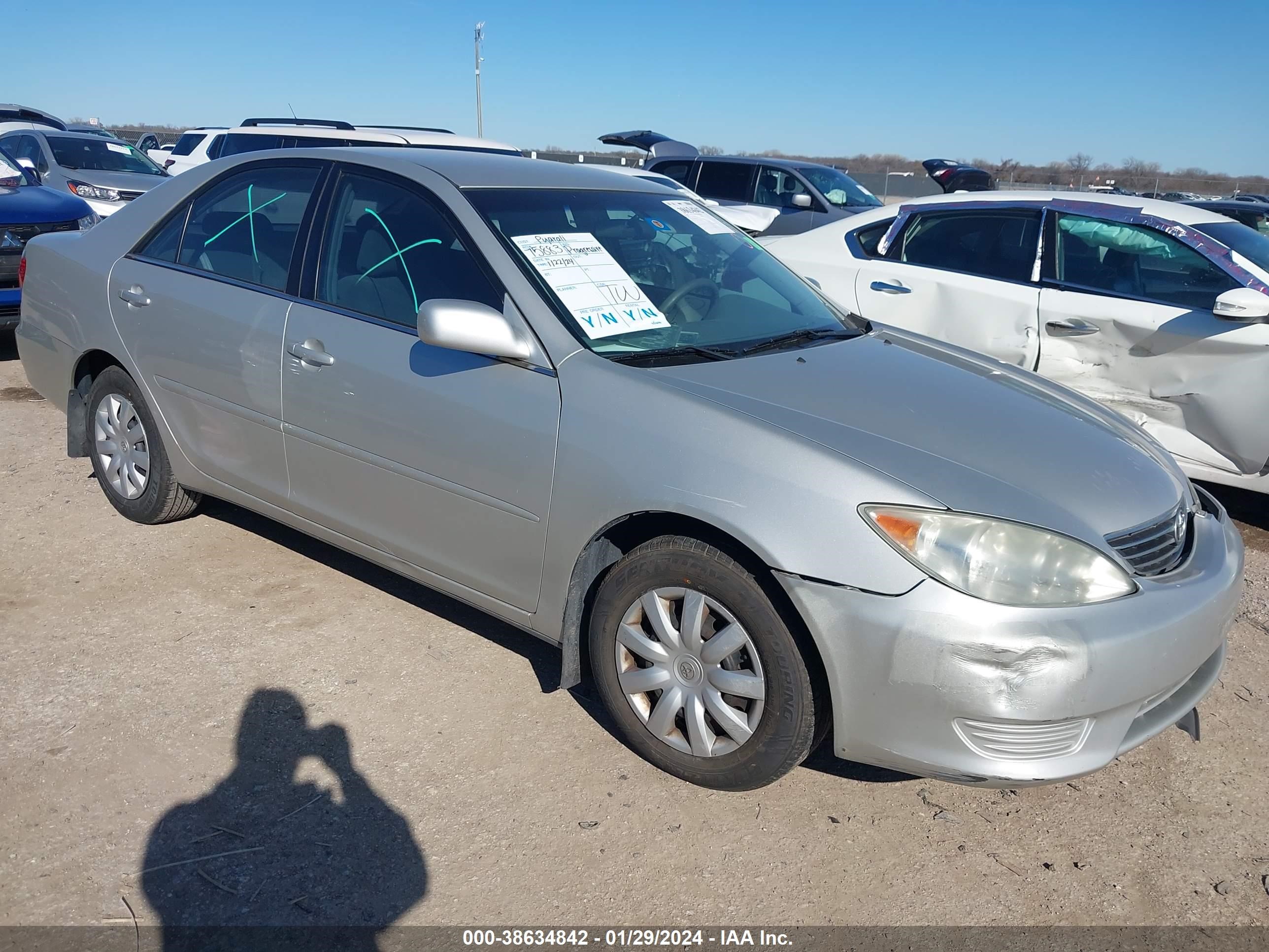 TOYOTA CAMRY 2005 4t1be32k75u017836