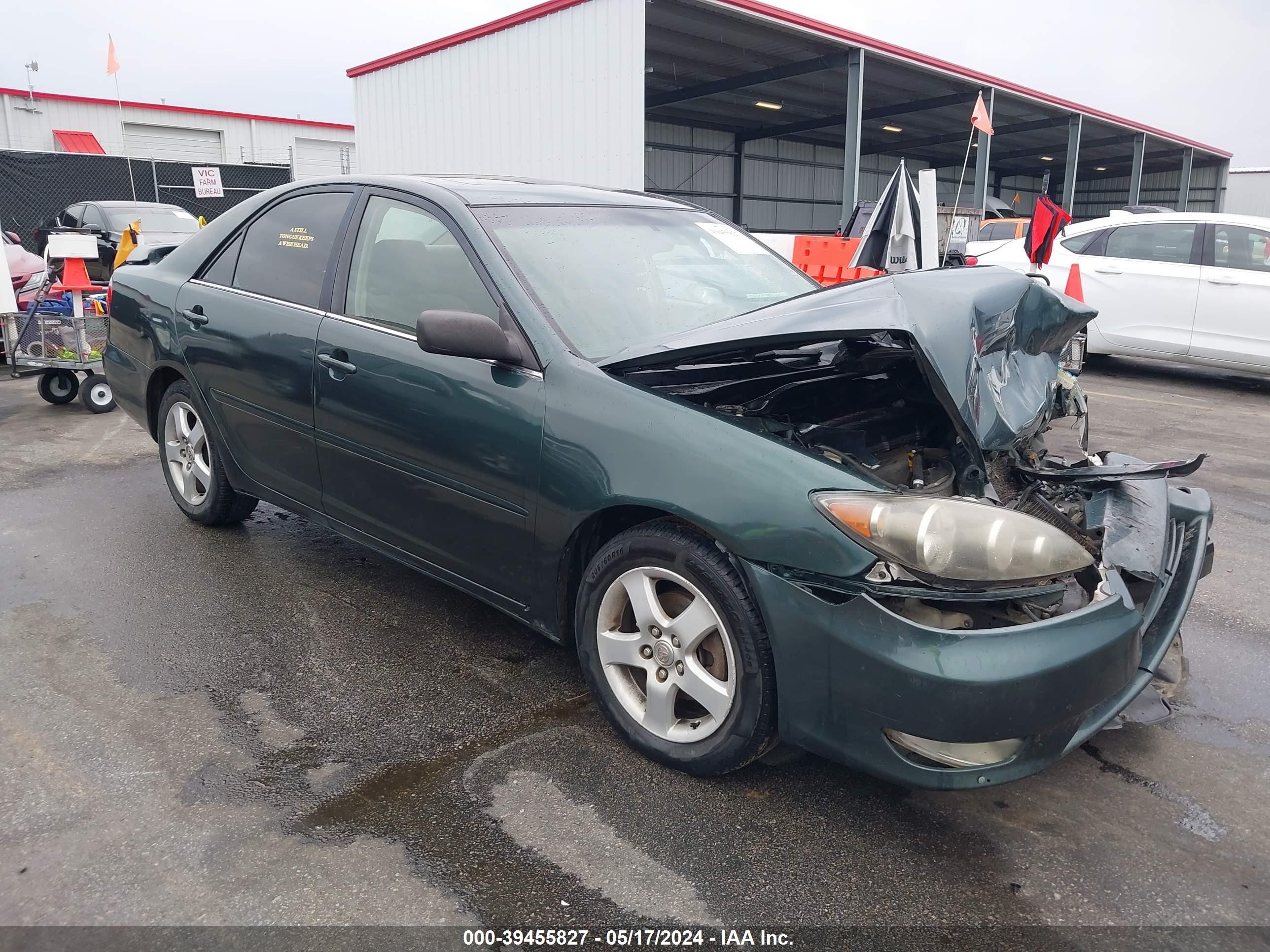 TOYOTA CAMRY 2005 4t1be32k75u398992