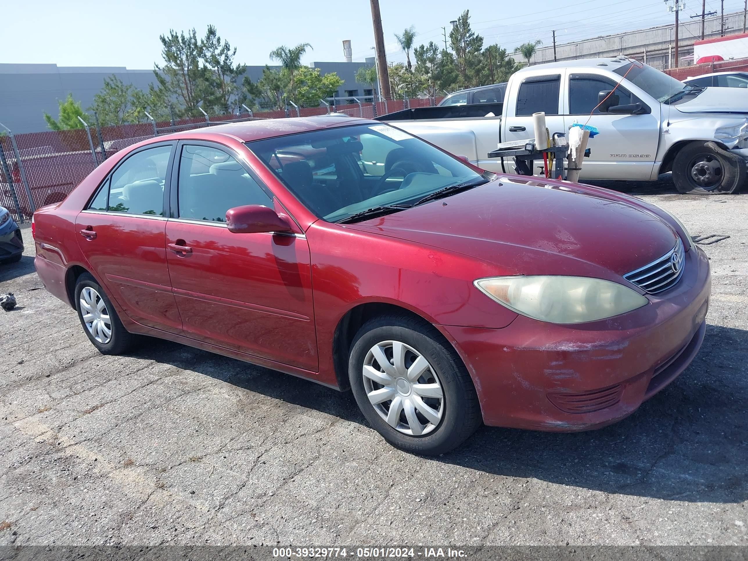 TOYOTA CAMRY 2005 4t1be32k75u419288